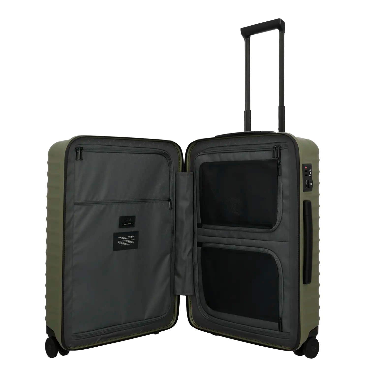 Titan Upgrade 4-Rollen Trolley M 65 cm - Forest Green