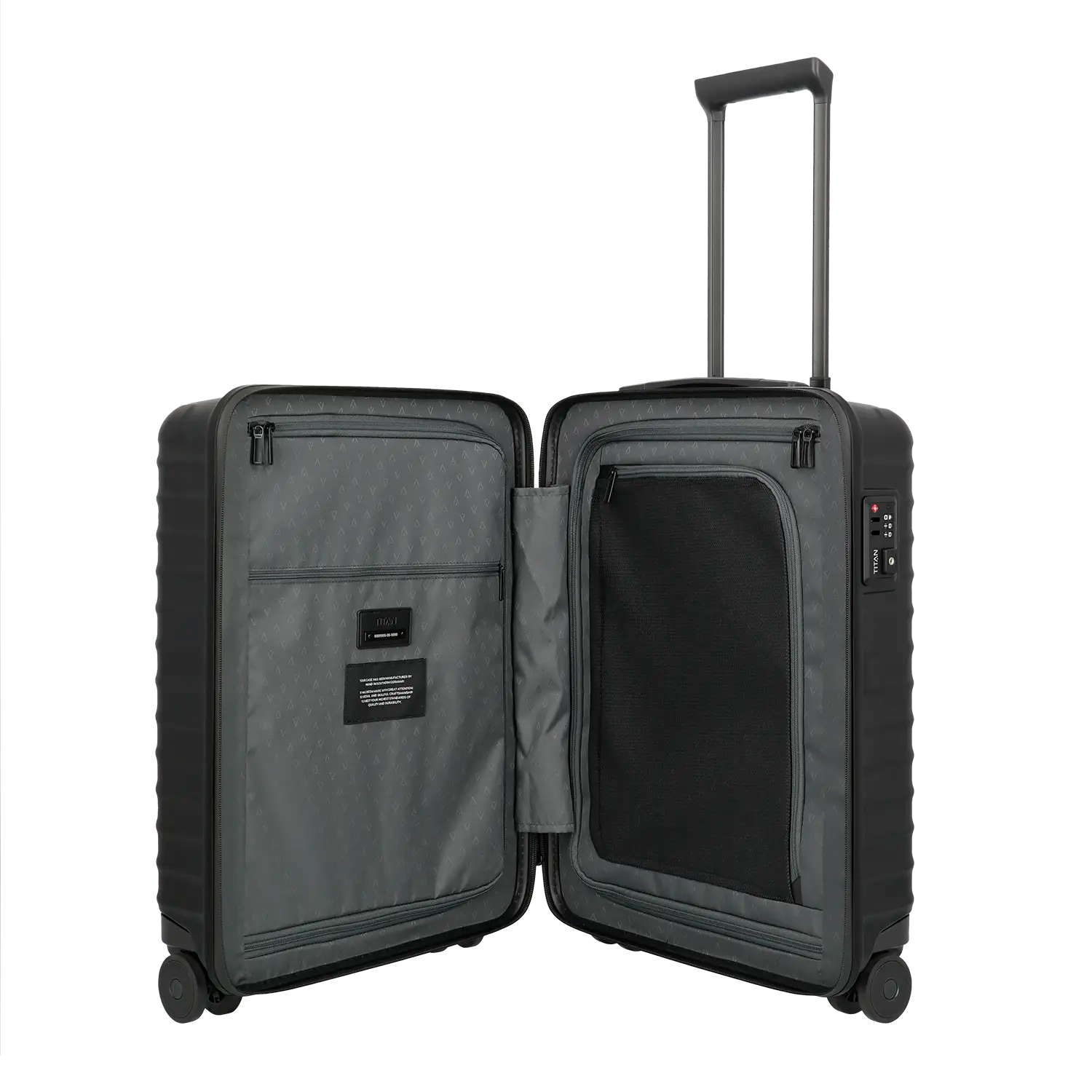Titan Upgrade 4-wheel trolley S23 - Nightshade Black
