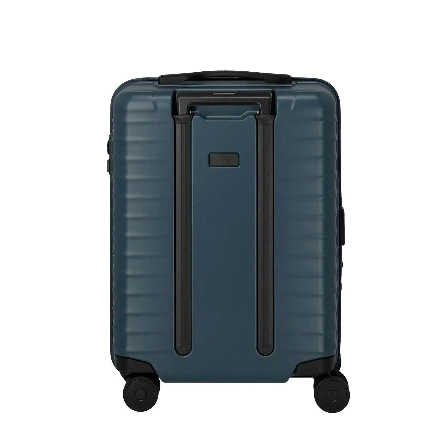 Kleiner Koffer Titan Upgrade Trolley S20 - Rückansicht des Premium Handgepäck-Koffers Midnight Blue