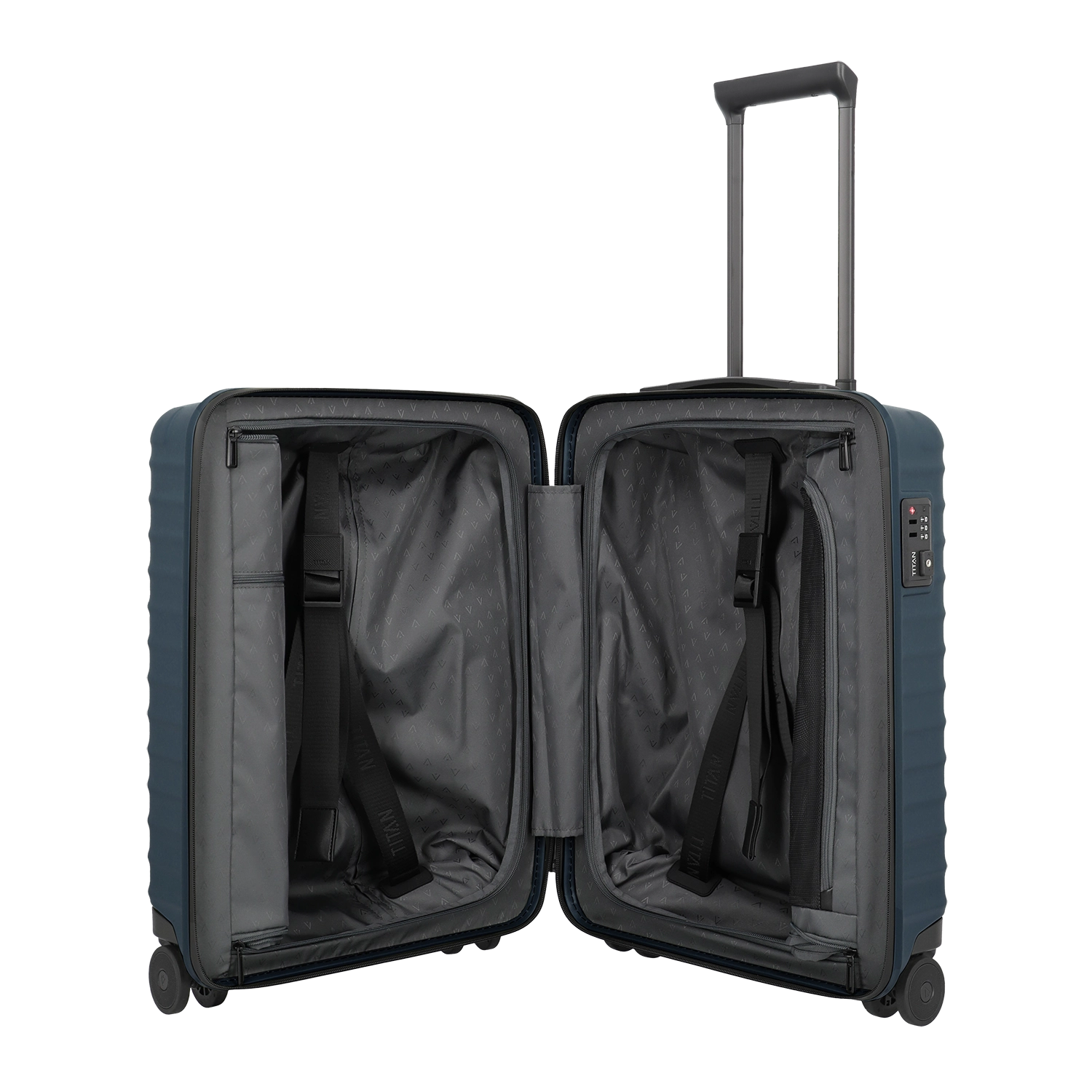 Titan Upgrade Trolley S20 55 cm - Innenausstattung mit Packgurten