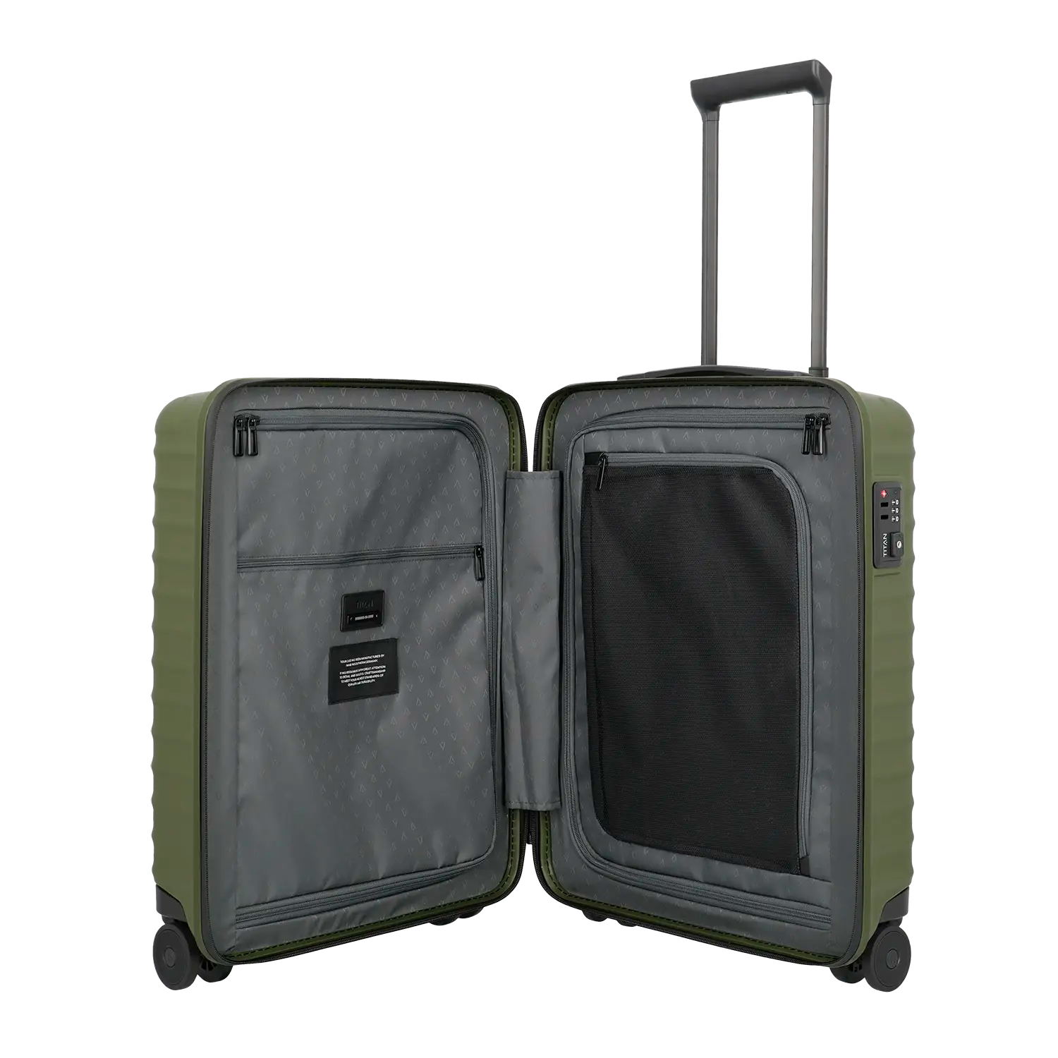 Titan Upgrade 4-Wheel Trolley S23 - Forest Green