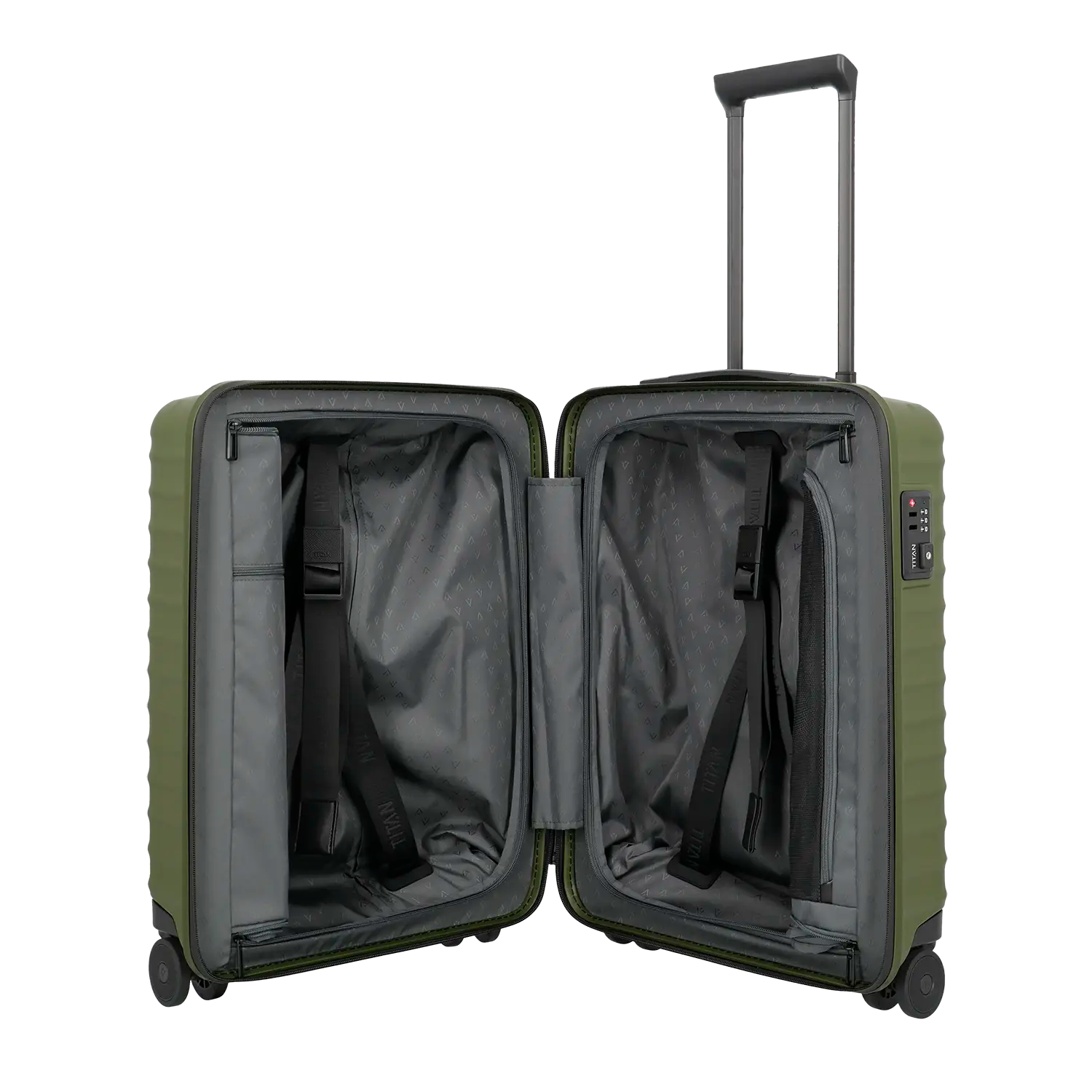 Titan Upgrade 4-Wheel Trolley S23 - Forest Green