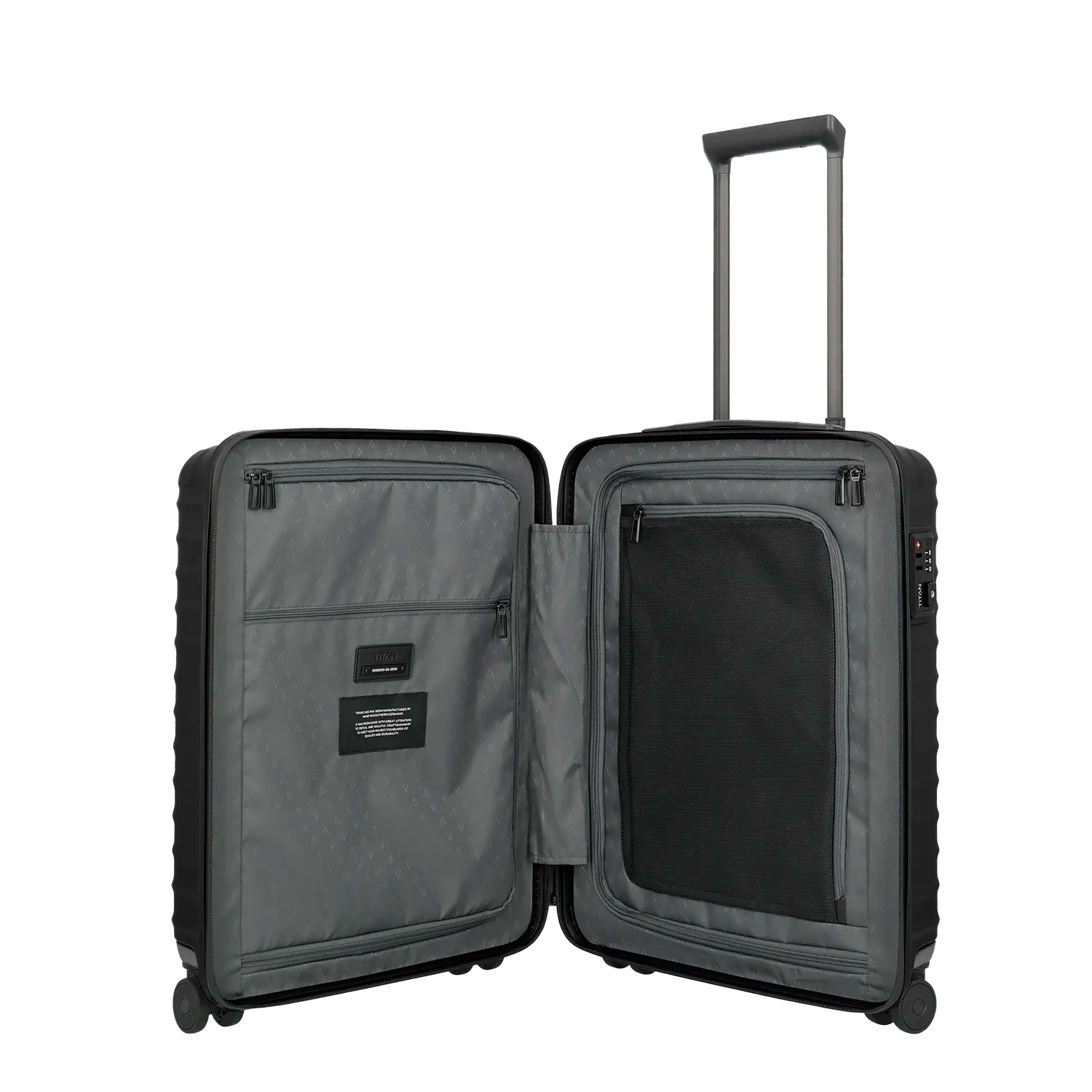 Titan Upgrade 4-wheel trolley S20 55 cm - Nightshade Black