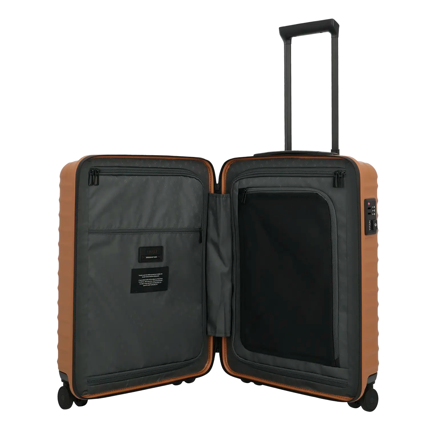 Titan Upgrade 4-wheel trolley S20 55 cm - Canyon Bronze