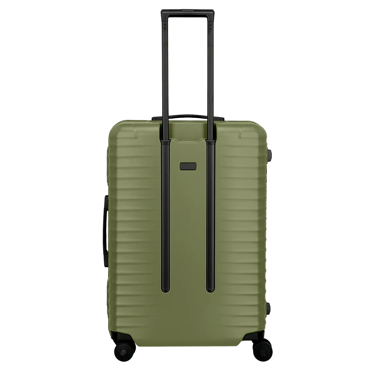 Titan Overseas Trolley L 75 cm - Rückansicht des großen Reisekoffers Forest Green
