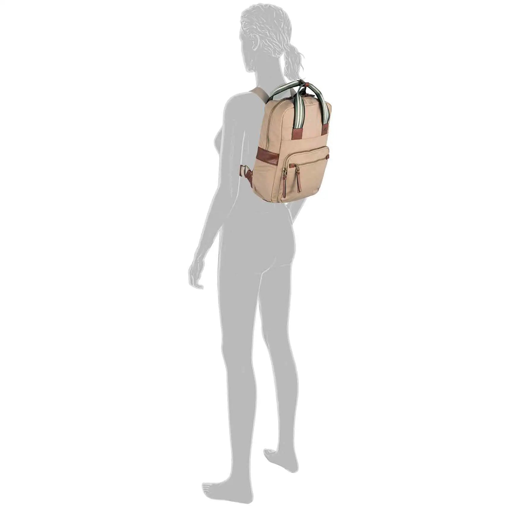 Camel Active Bari Rucksack 35 cm - Khaki