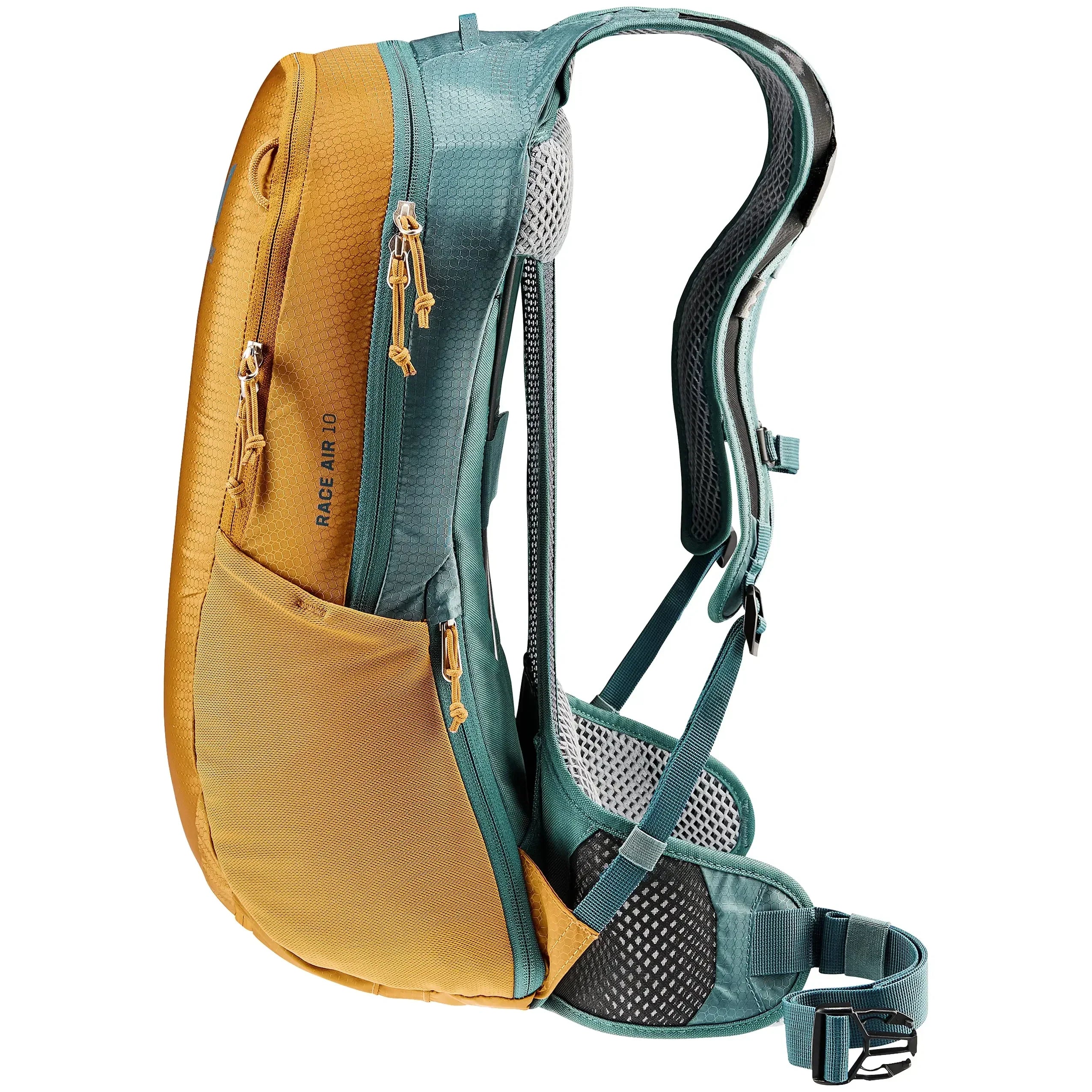 Deuter Bike Race Air 10 Rucksack 45 cm - Linden-Cactus