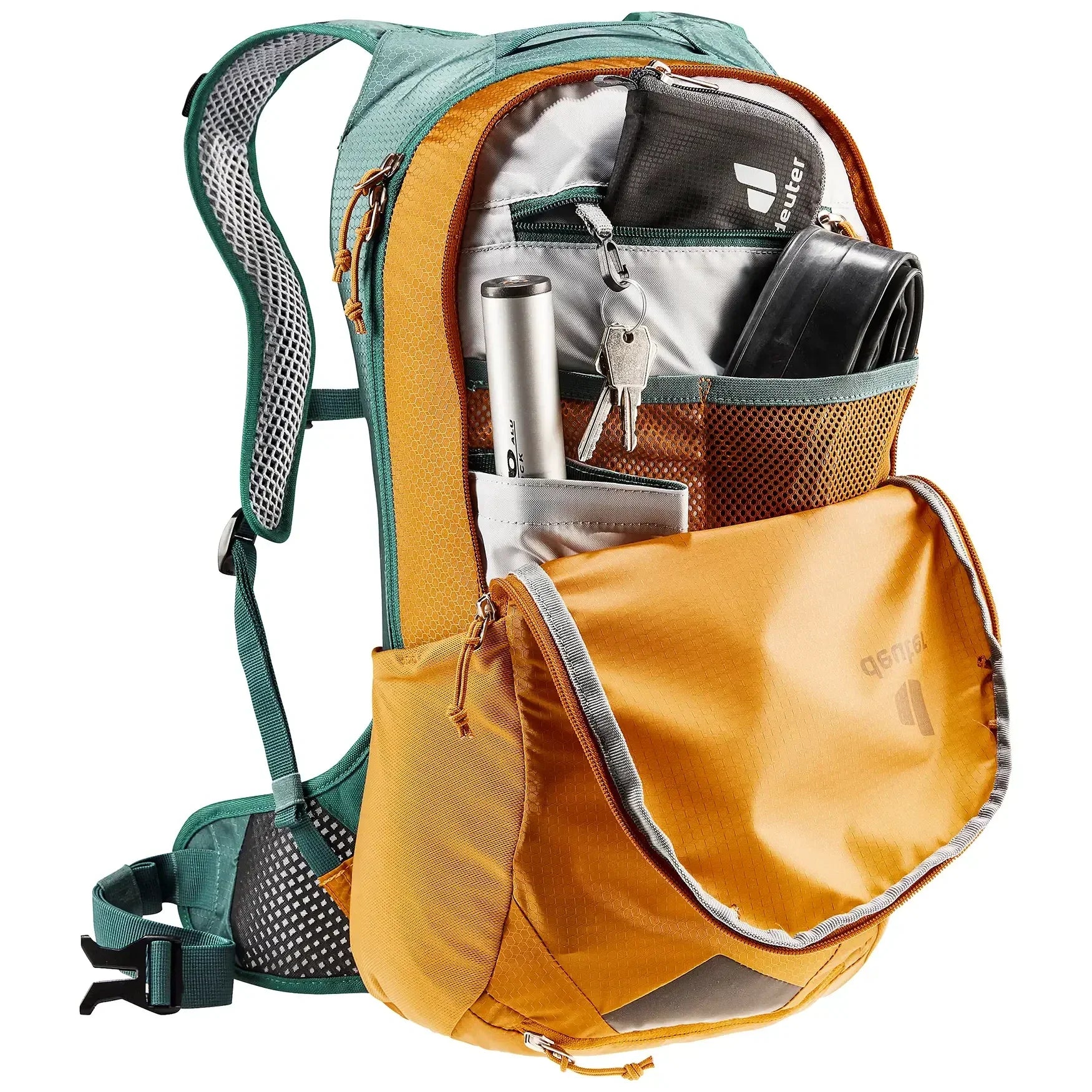 Deuter Bike Race Air 10 Rucksack 45 cm - Linden-Cactus