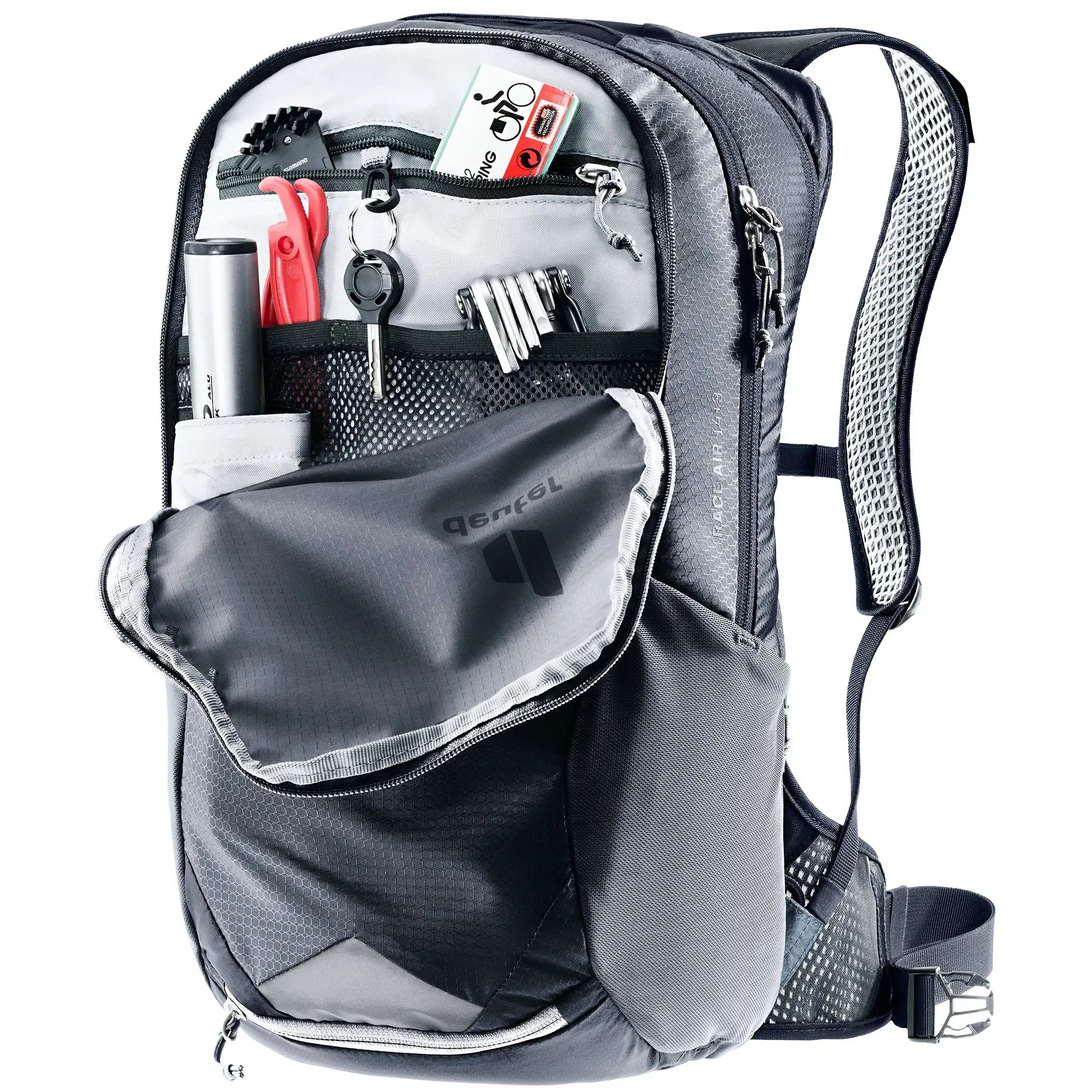 Deuter Bike Race Air 14+3 Rucksack 46 cm - Linden-Cactus