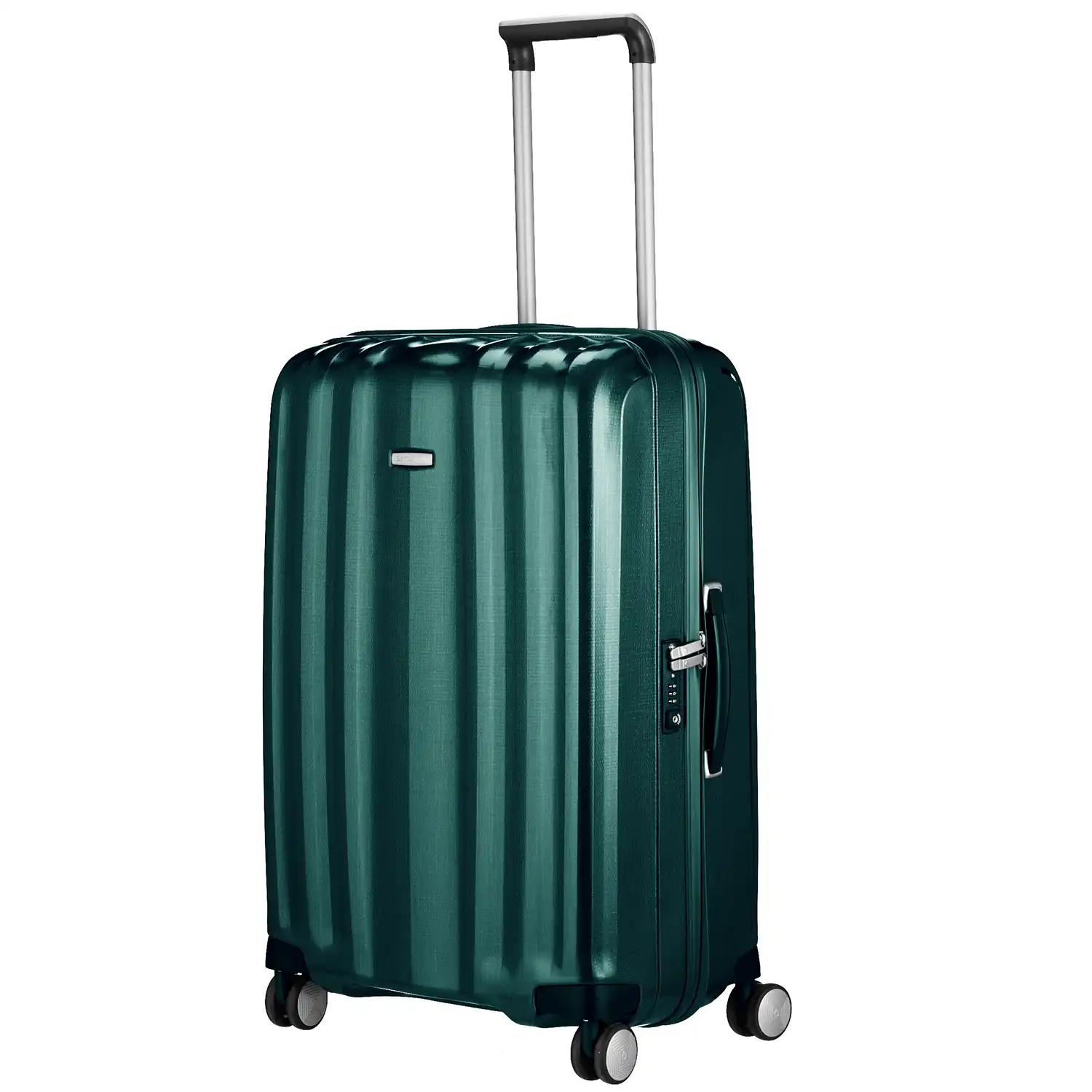 Samsonite Lite-Cube 4-Rollen-Trolley 82 cm in Dark Green