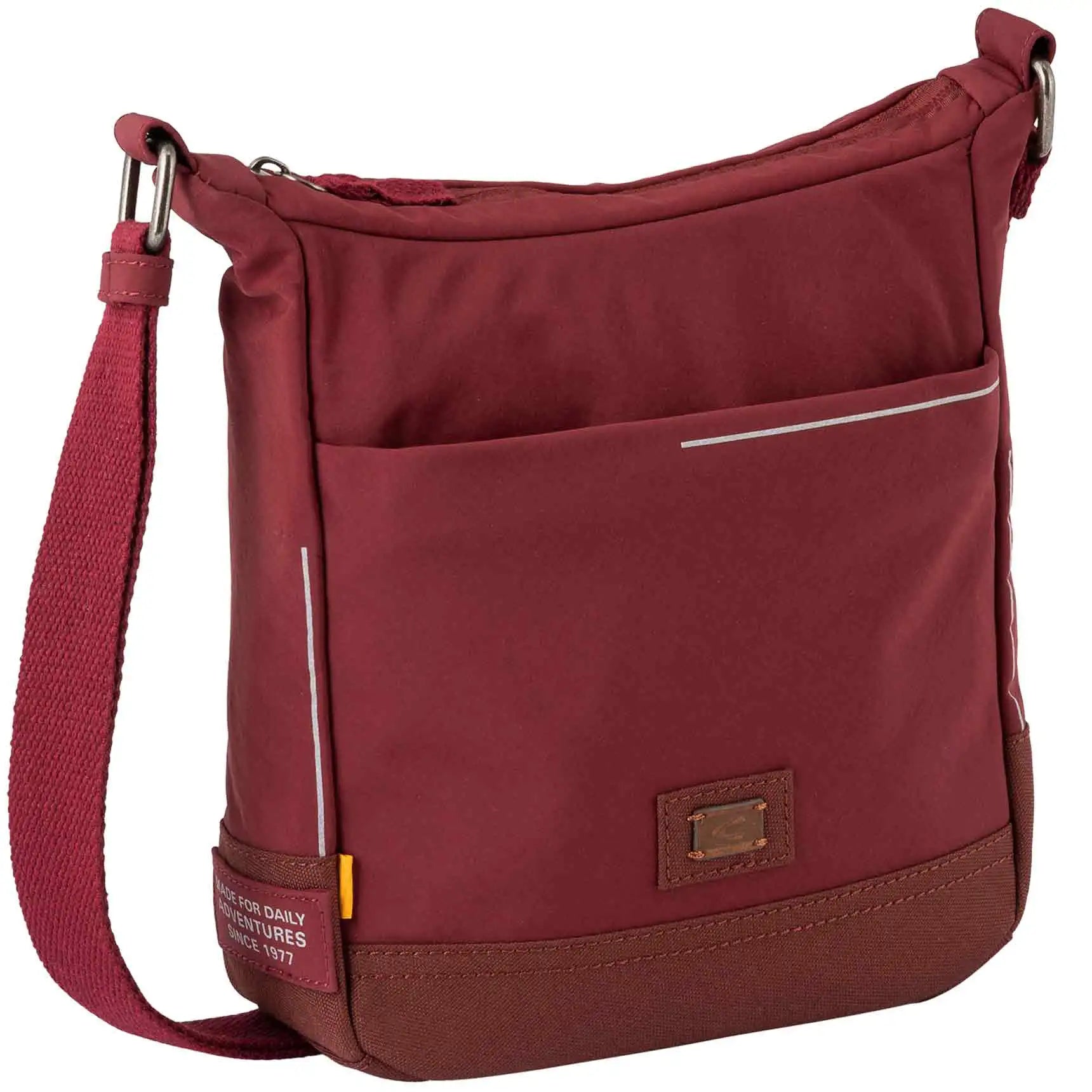 Camel Active City Cross Bag M 23 cm - Dark Red