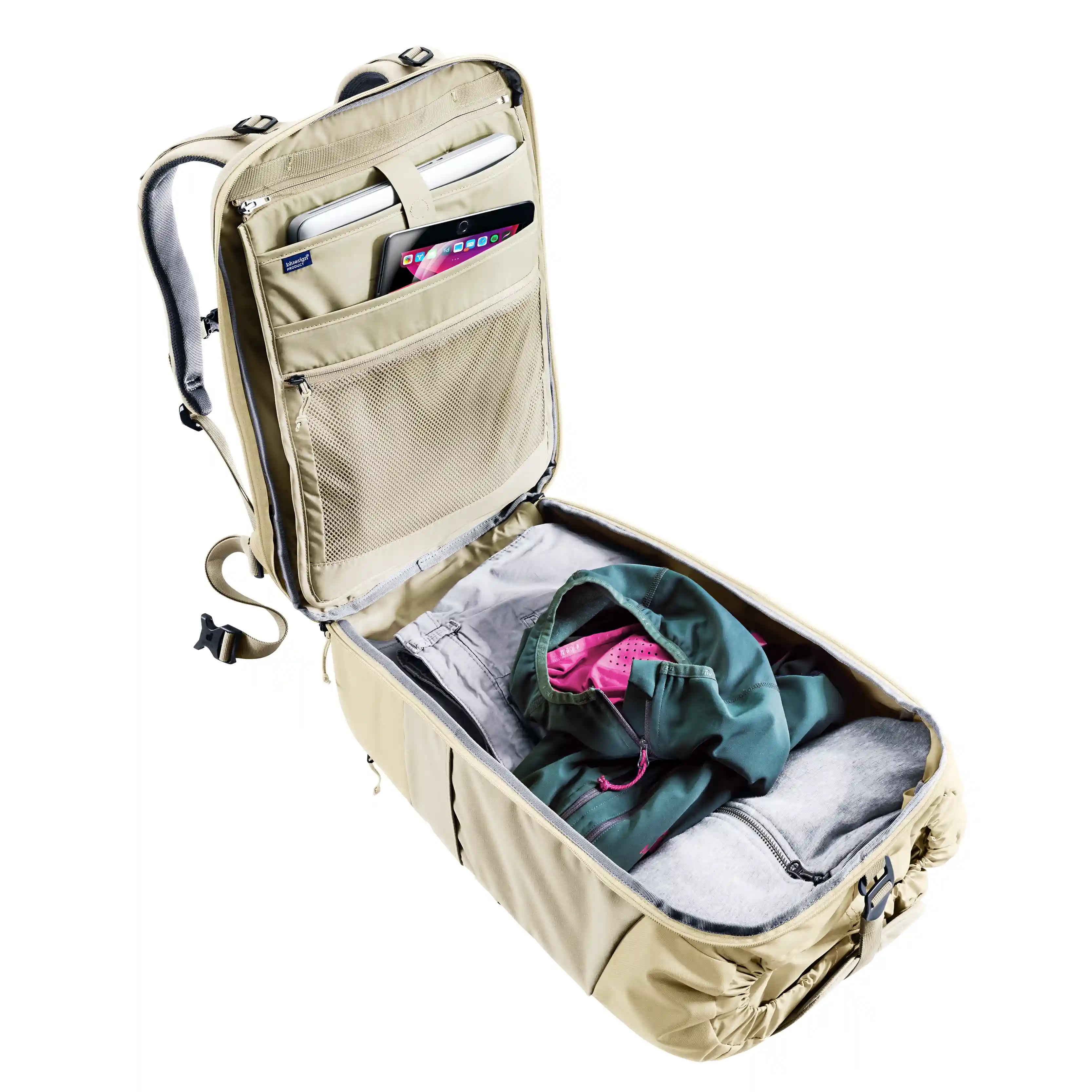 Deuter Utilion 34+5 Lifestyle Rucksack 53 cm - Caspia-Raisin