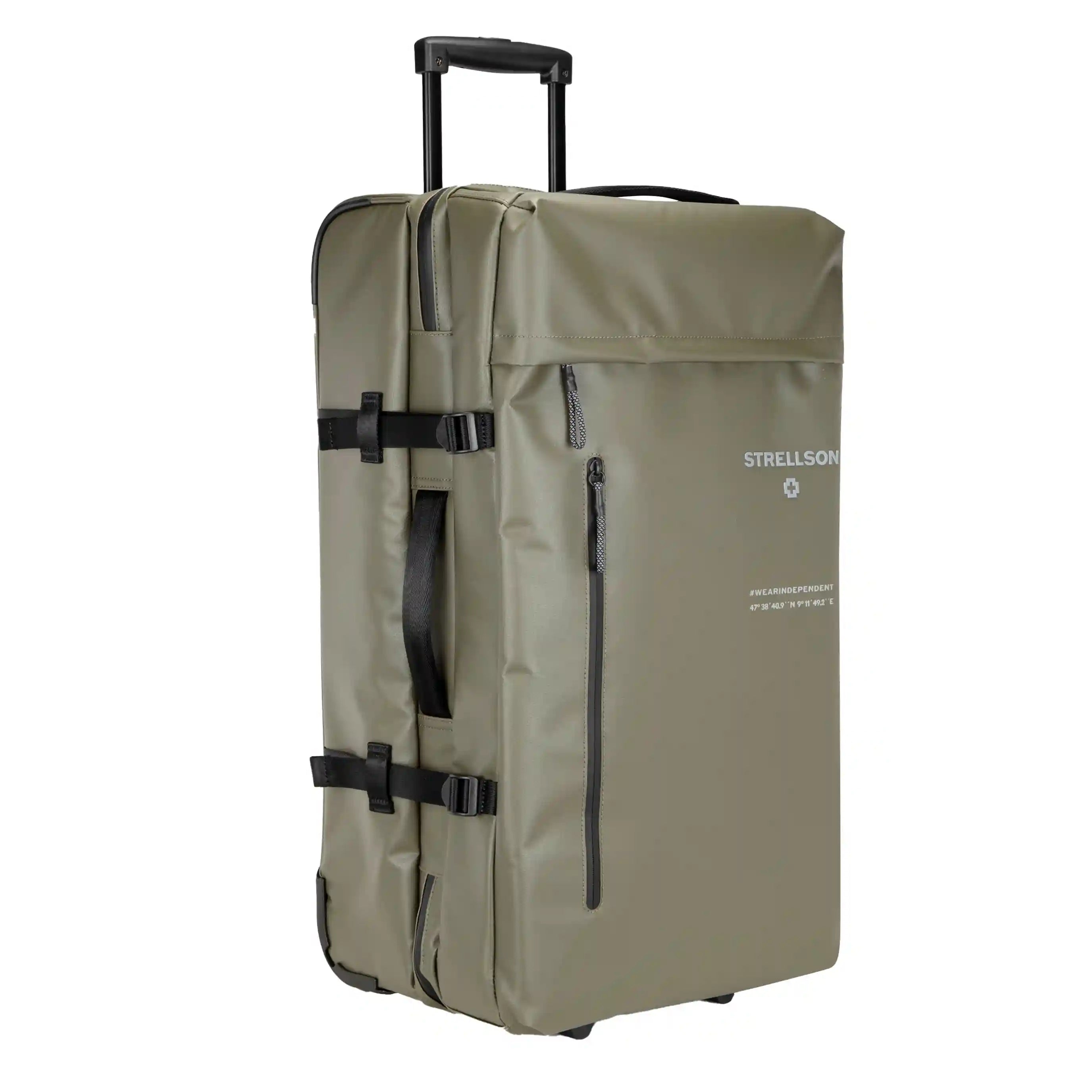 Strellson Stockwell 2.0 C65 Trolleycase MVZ 2-Rollen Trolley 67 cm - Khaki