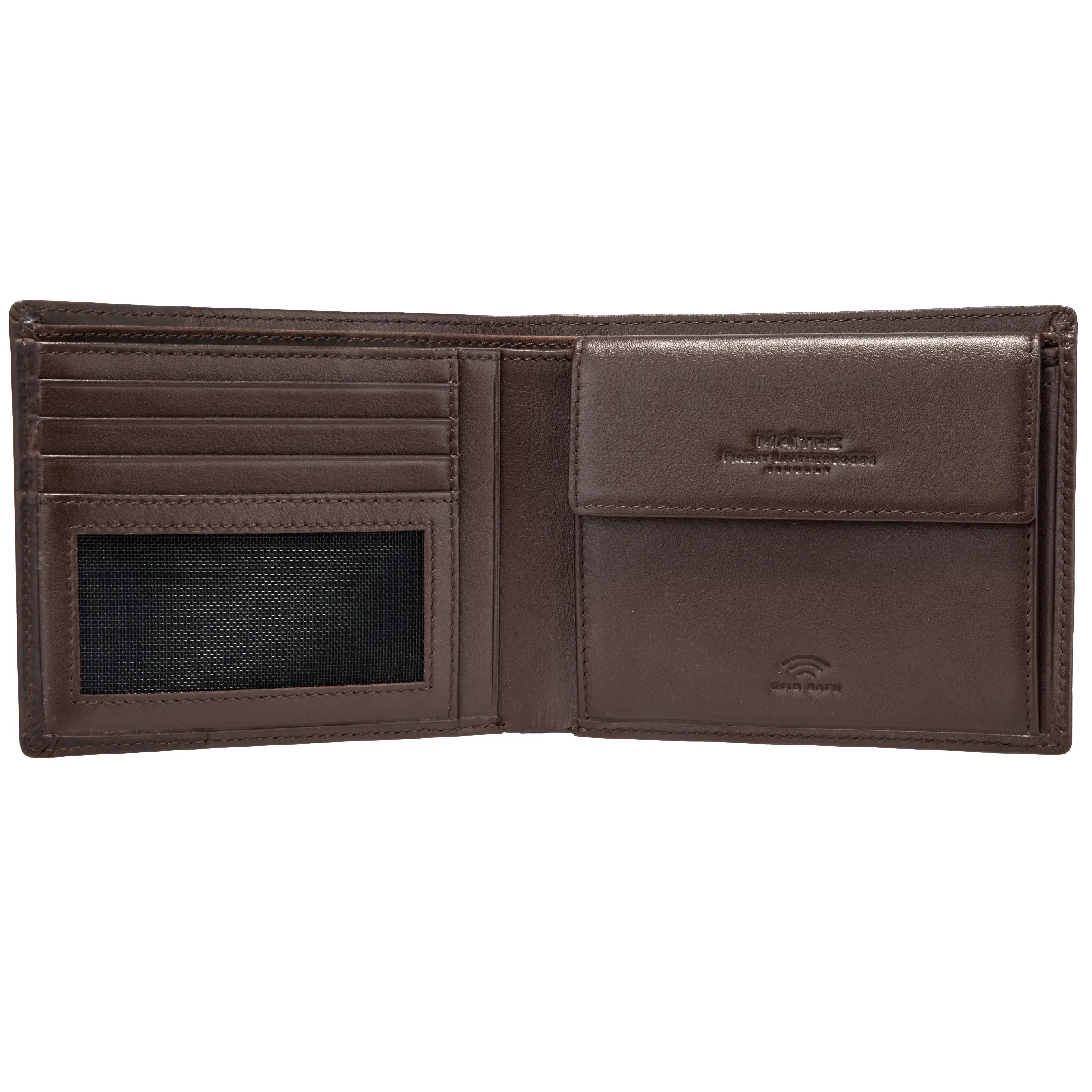Maitre Bundenbach Gandolf Billfold H4 - Darkbrown