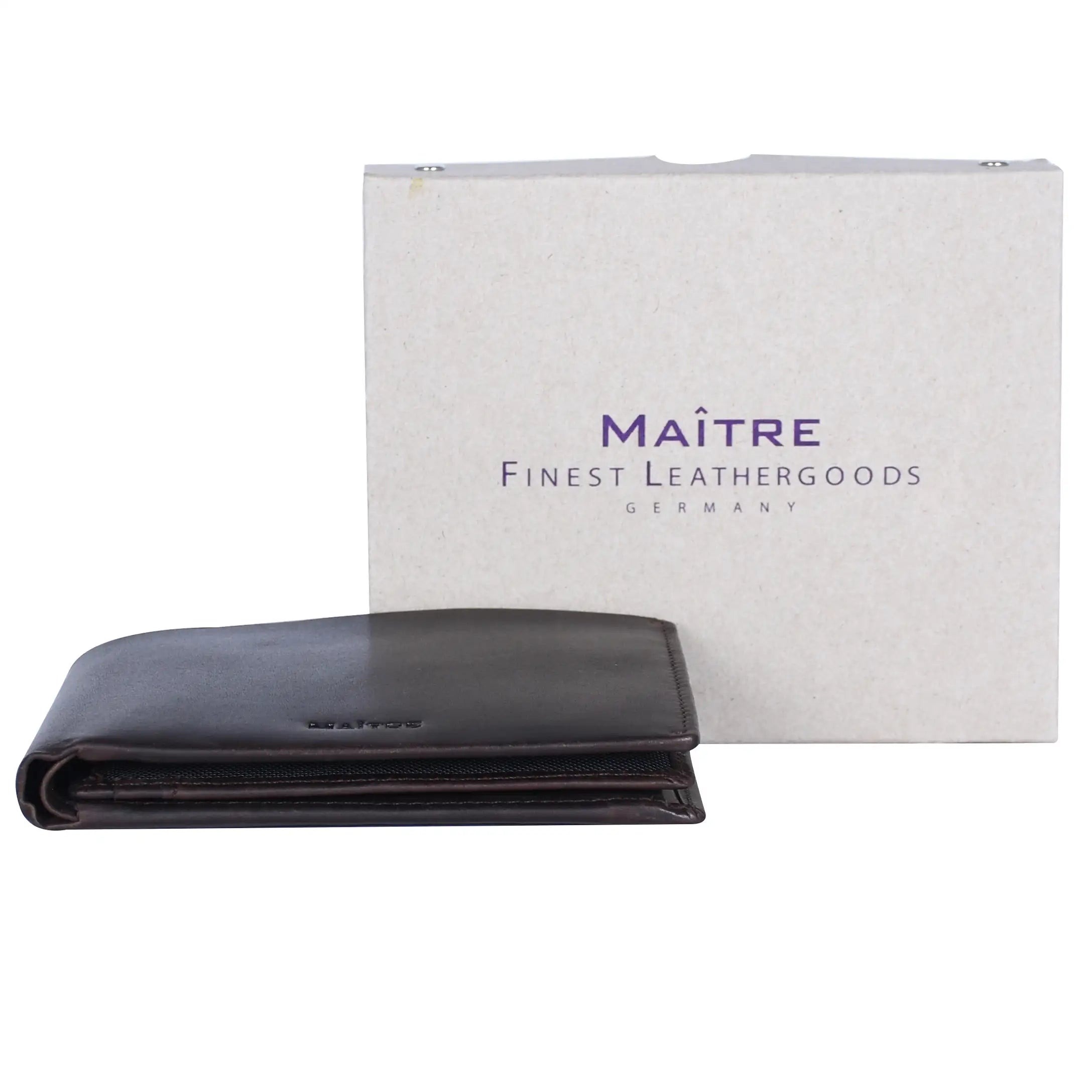 Maitre Birkheim Galbert Billfold H7 - Darkbrown