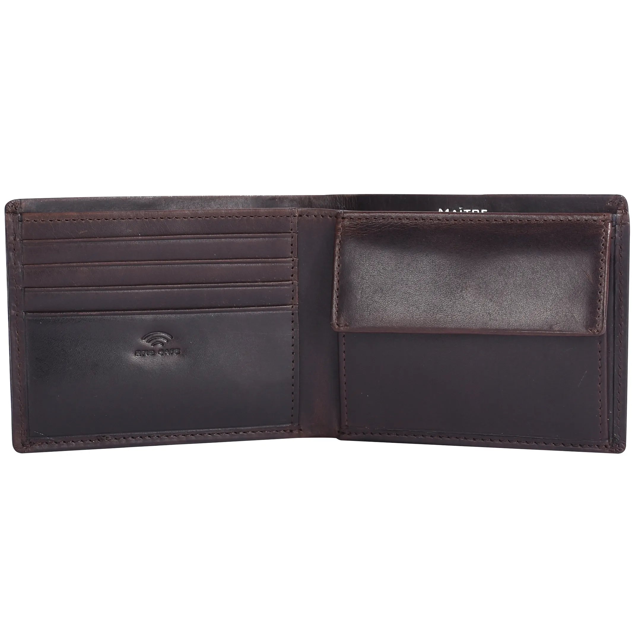 Maitre Birkheim Dietwald Billfold H8 - Darkbrown