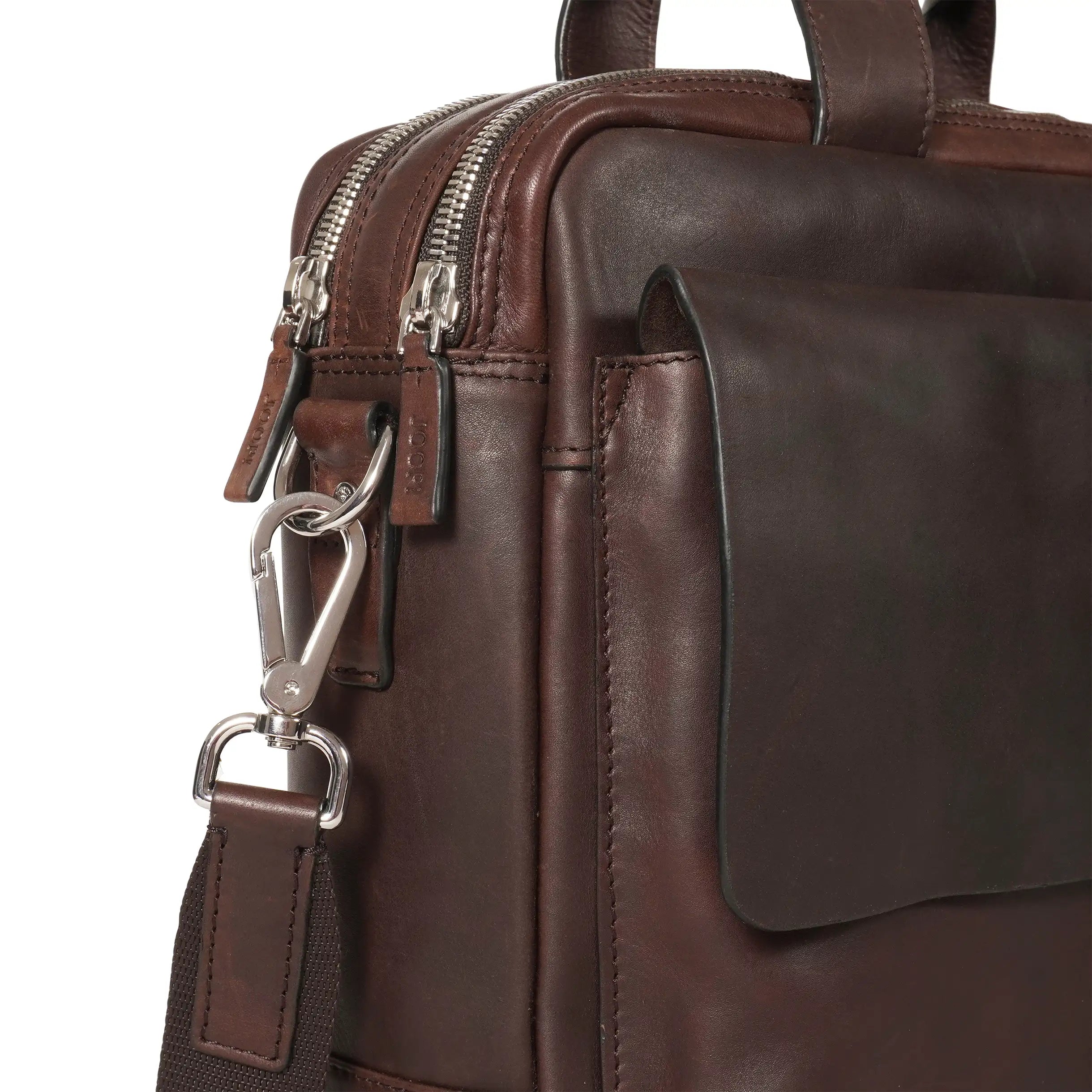 Joop Pandion Briefbag MHZ - Seal Brown