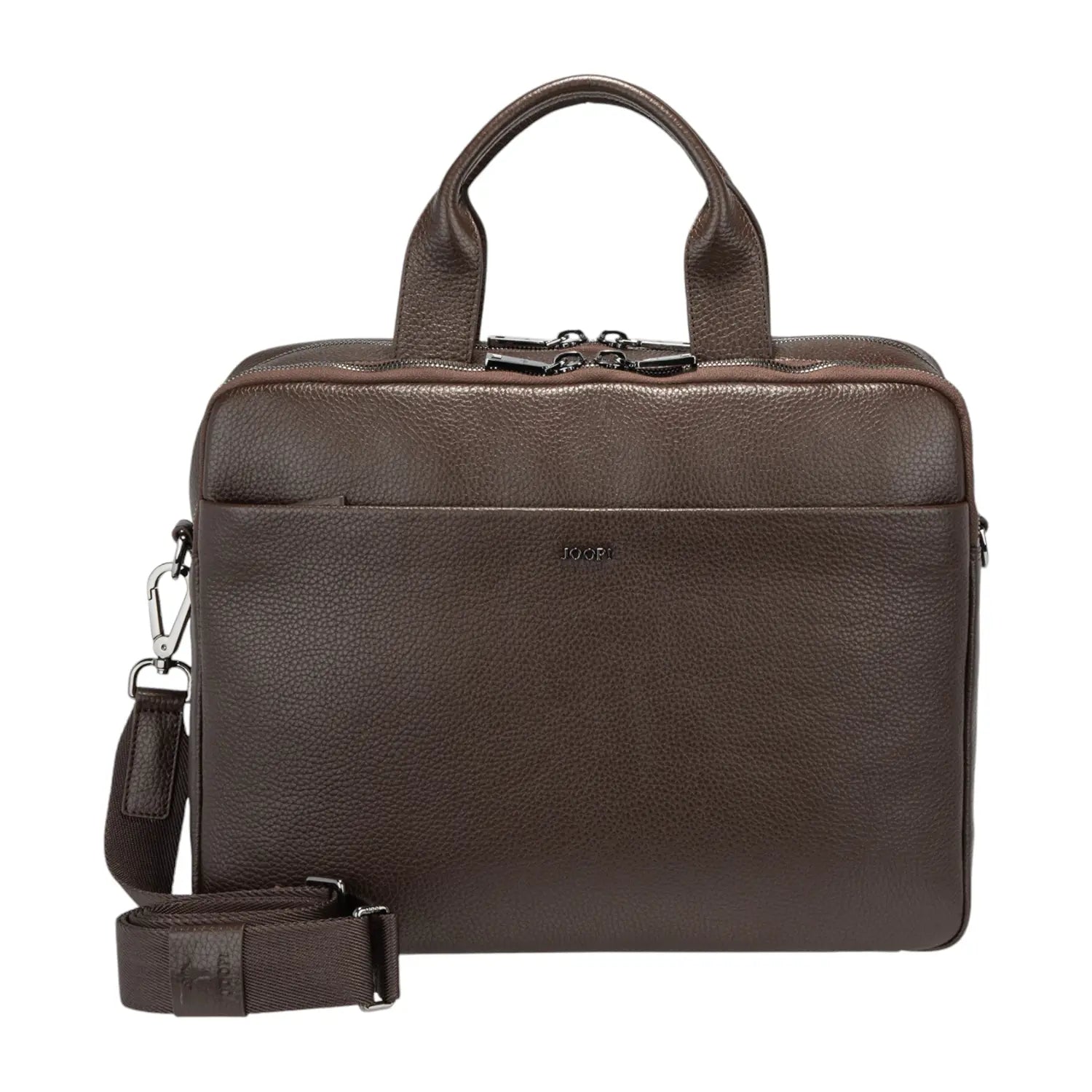 Frontansicht Joop Cardona Pandion Businesstasche MHZ 40 cm - Brown
