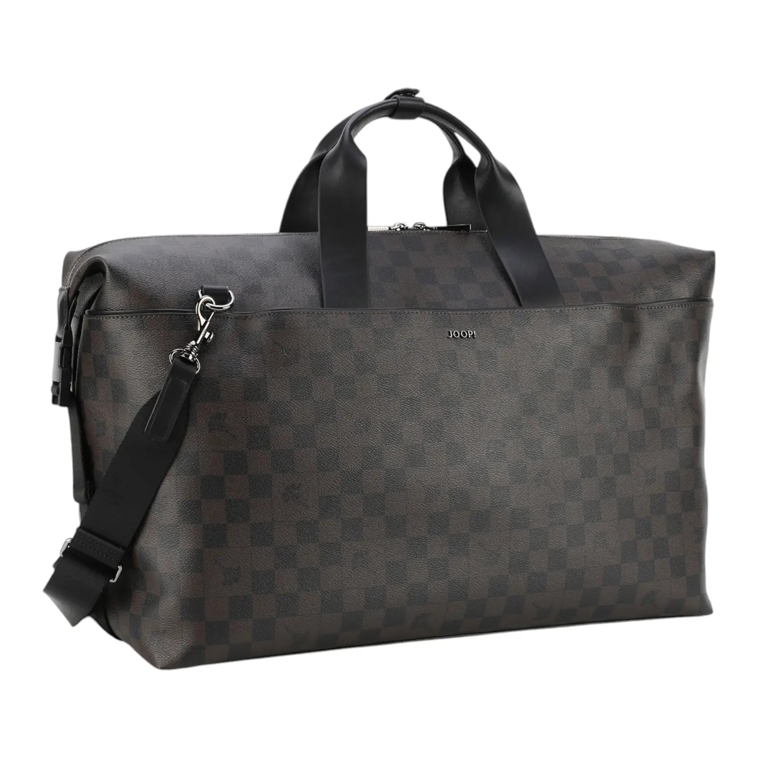 Joop Cortina Piazza Maik Weekender MHZ 52 cm Dunkelbraun – eleganter Reisetasche für Herren und Damen
