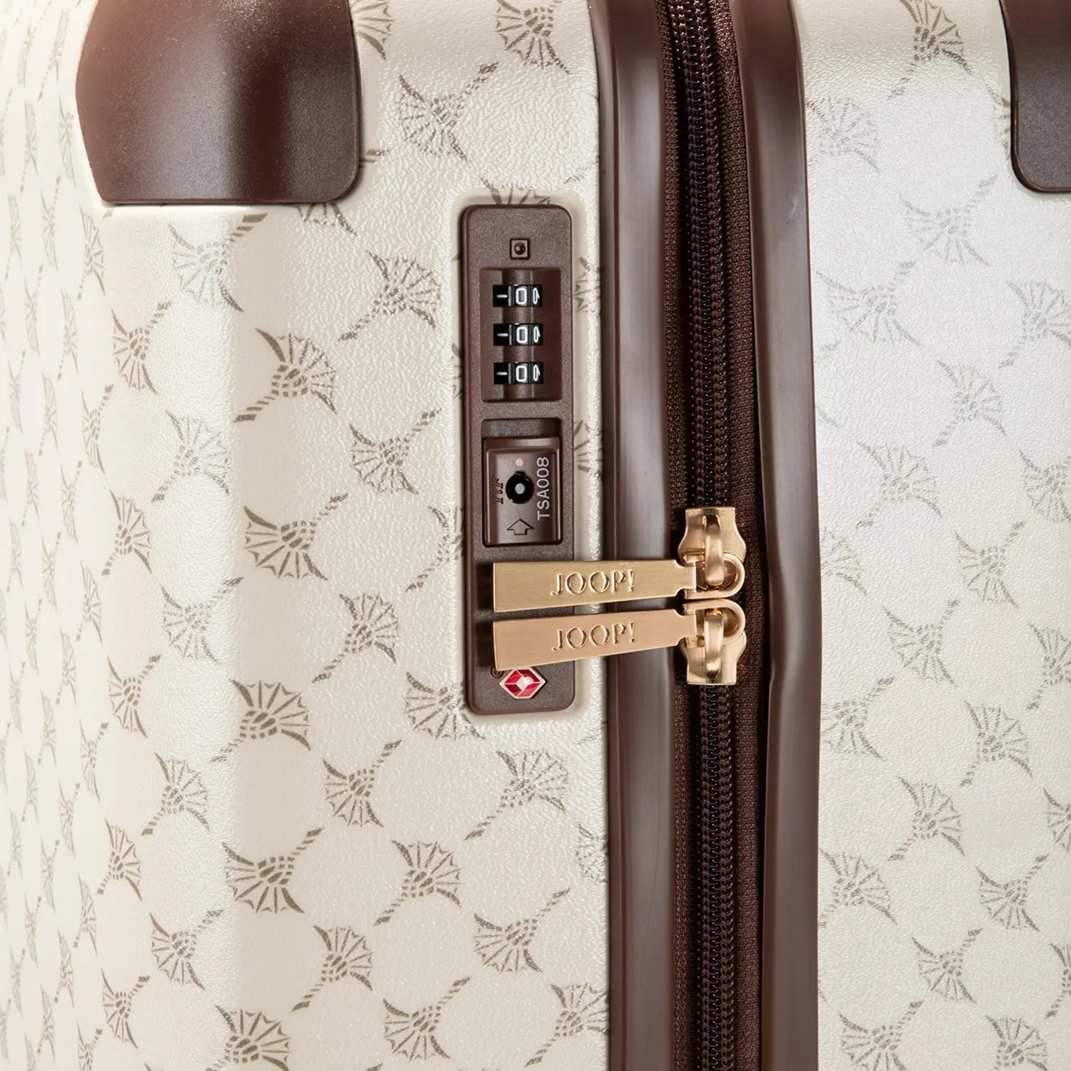 Detailansicht TSA-Zahlenschloss Joop Cortina Volare 1.0 C55 Trolleycase Offwhite 55 cm