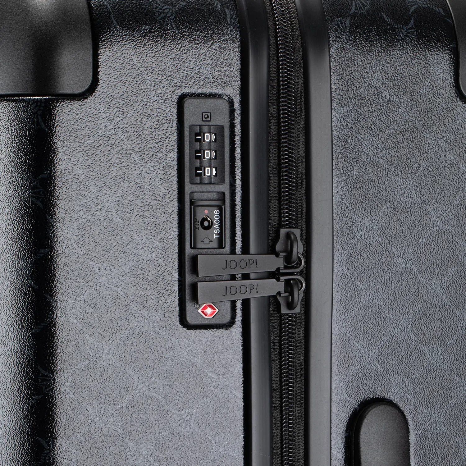 Detailaufnahme Joop Cortina Volare 1.0 C65 Trolleycase Phantom – luxuriöser Koffer für Business und Urlaub