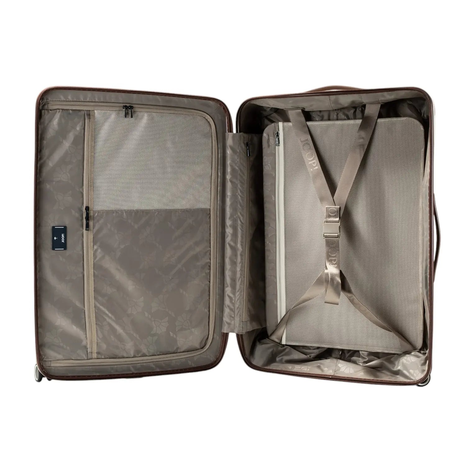 Innenansicht Joop Cortina Volare 77 cm Trolleycase LVZ Offwhite mit Fächern