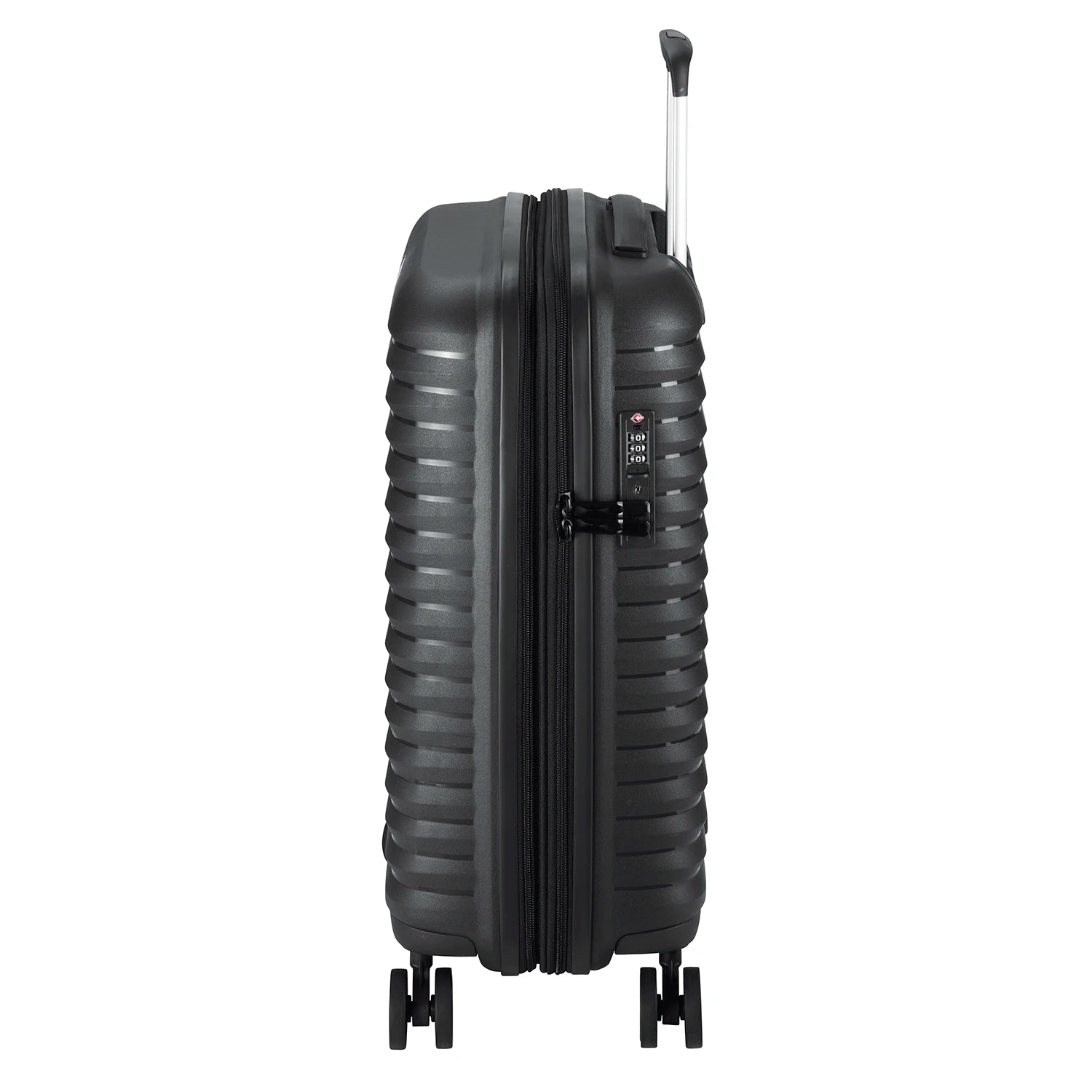 d&n Travel Line 4500 4-Rollen Trolley 65 cm - Petrol