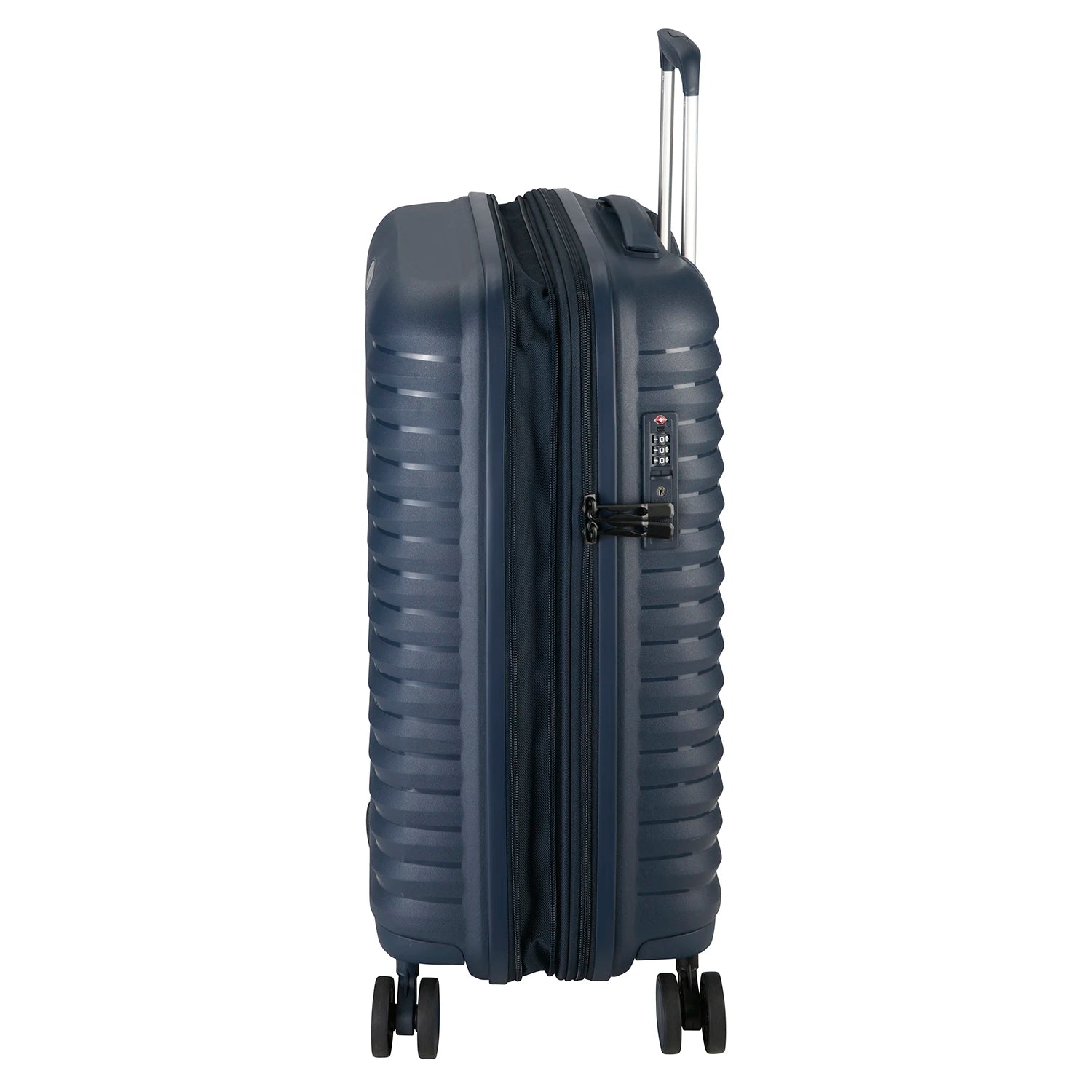 d&n Travel Line 4500 4-Rollen Trolley 65 cm - Petrol