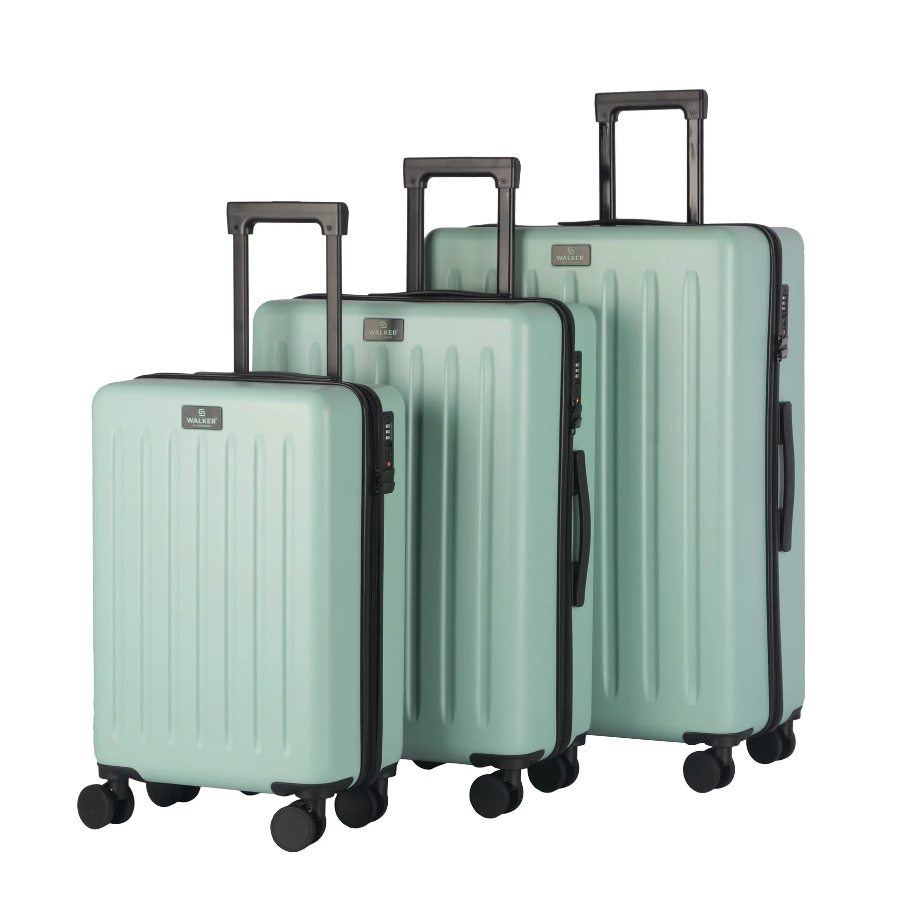 Walker Florida Travel Suitcase Set 3-piece - Malibu