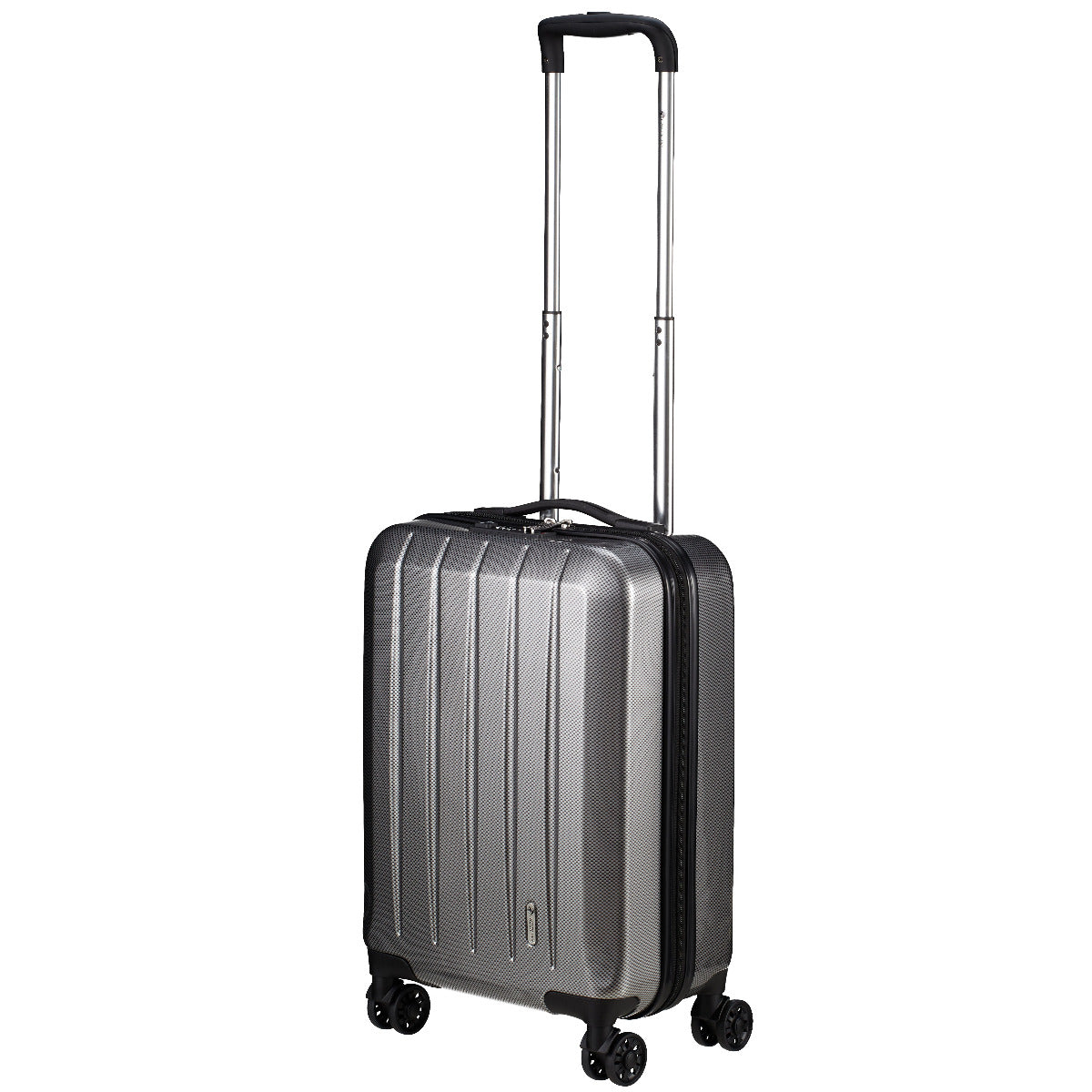 Check In London 2.0 4-Rollen-Kabinentrolley 50 cm - Silber, Frontansicht