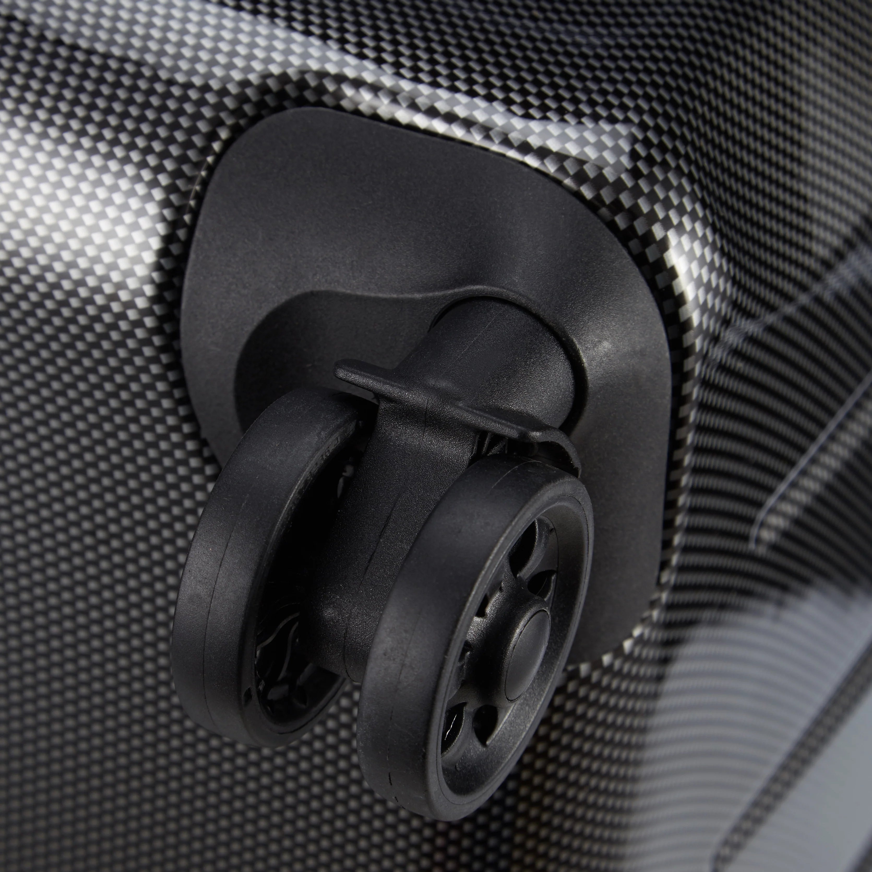 Check In London 2.0 4-Rollen-Trolley 75 cm - Carbon Schwarz, Detailansicht einzelne Rolle