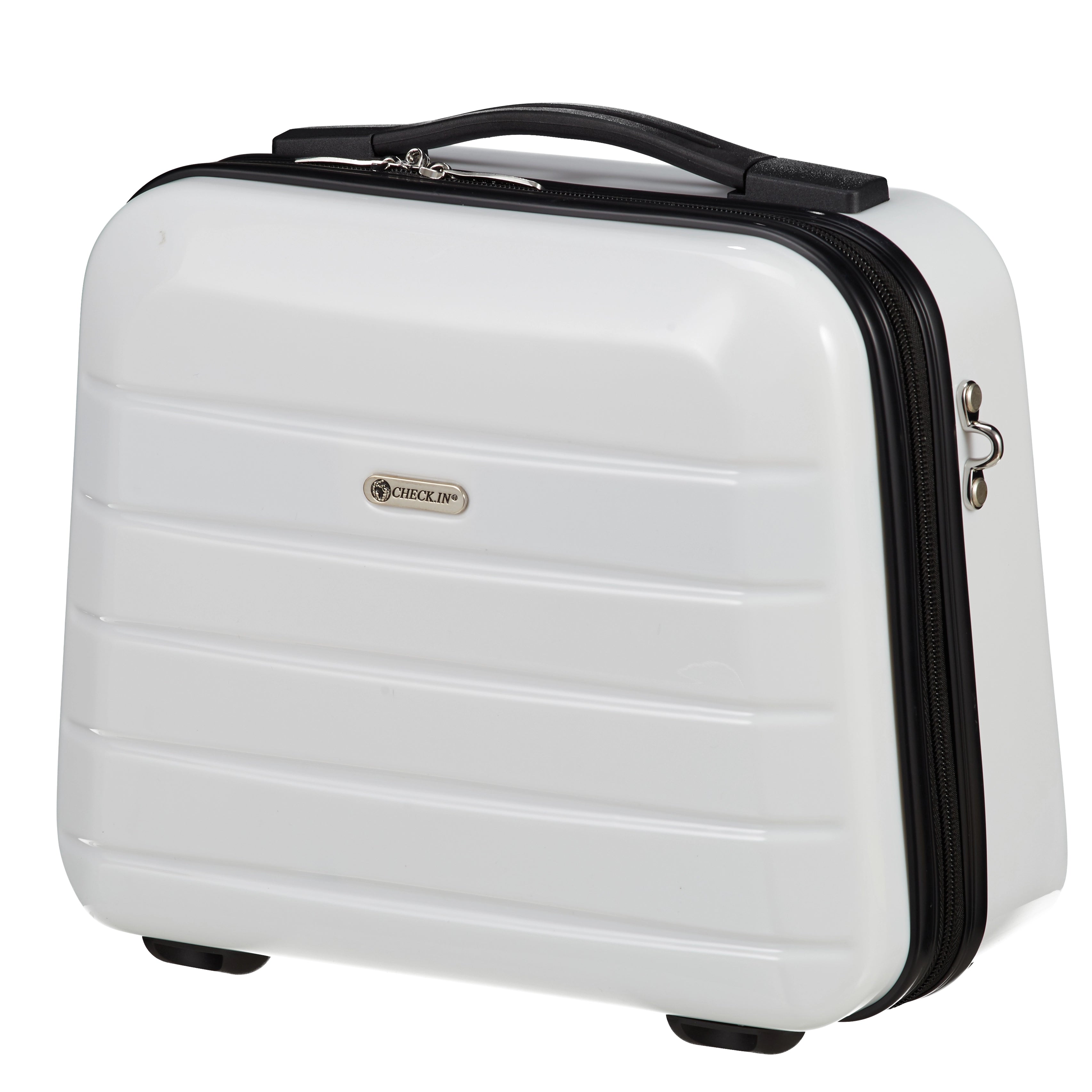 Check In London 2.0 Kosmetikkoffer 33 cm - Weiss, Frontansicht