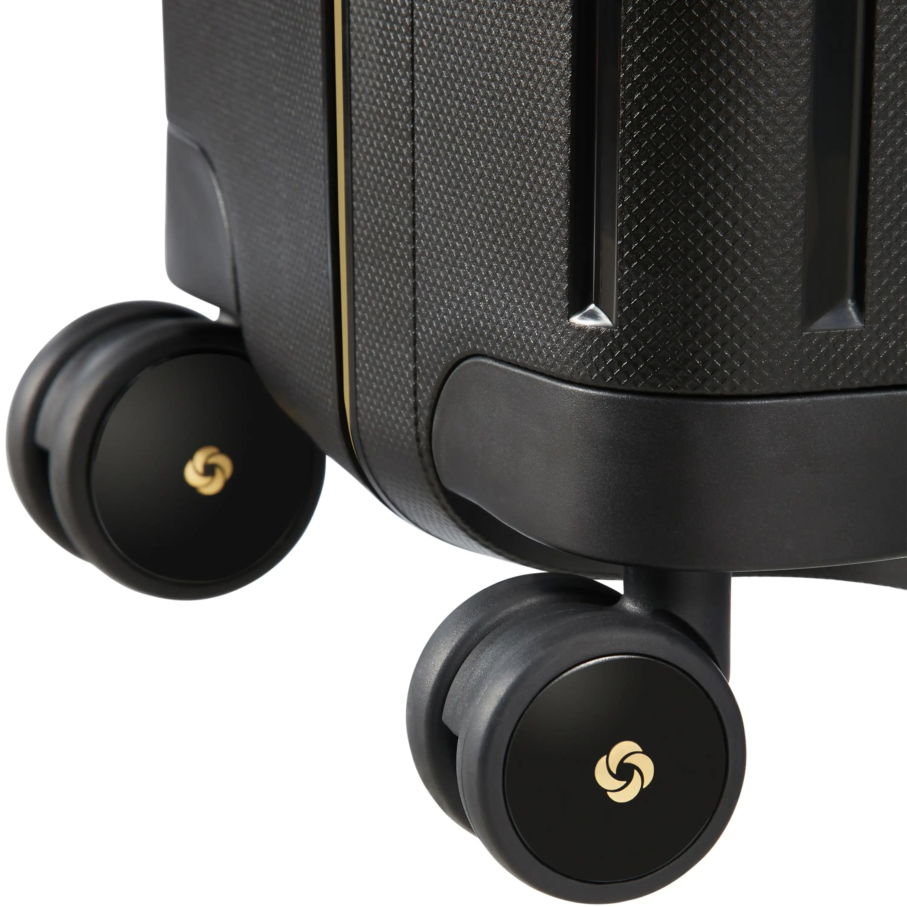 Samsonite S Cure DLX 4-Rollen-Trolley 81 cm - Black/Gold Deluscious