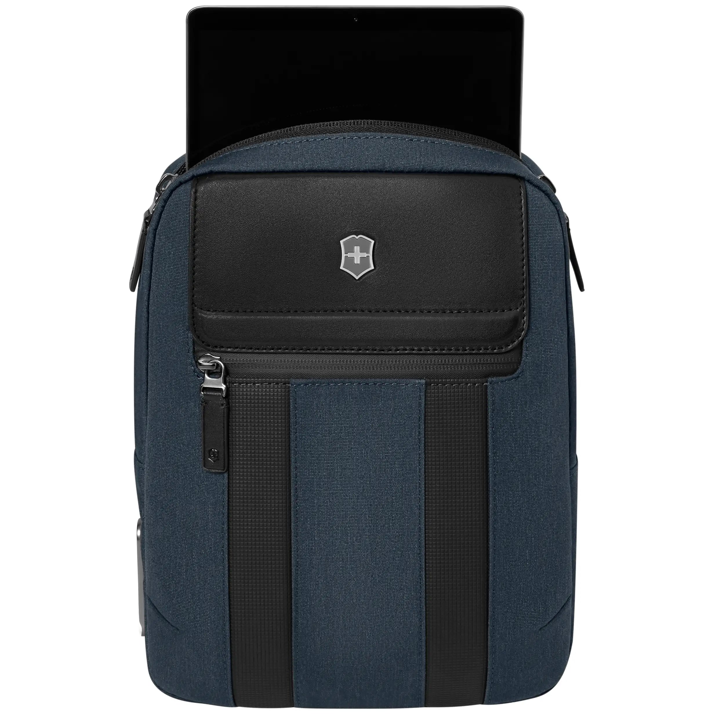 Victorinox Architecture Urban2 Crossbody Bag 28 cm - Melange Blue/Black