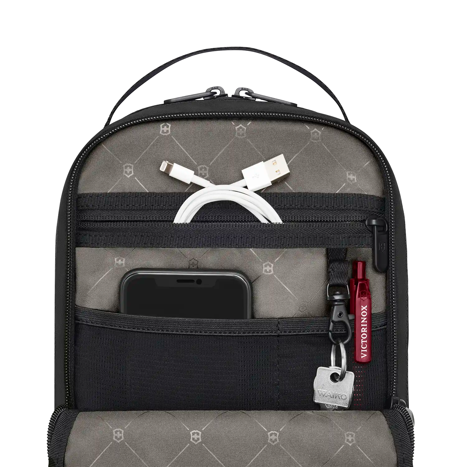 Victorinox Travel Essentials Crossbody Bag 25 cm - Frost Grey