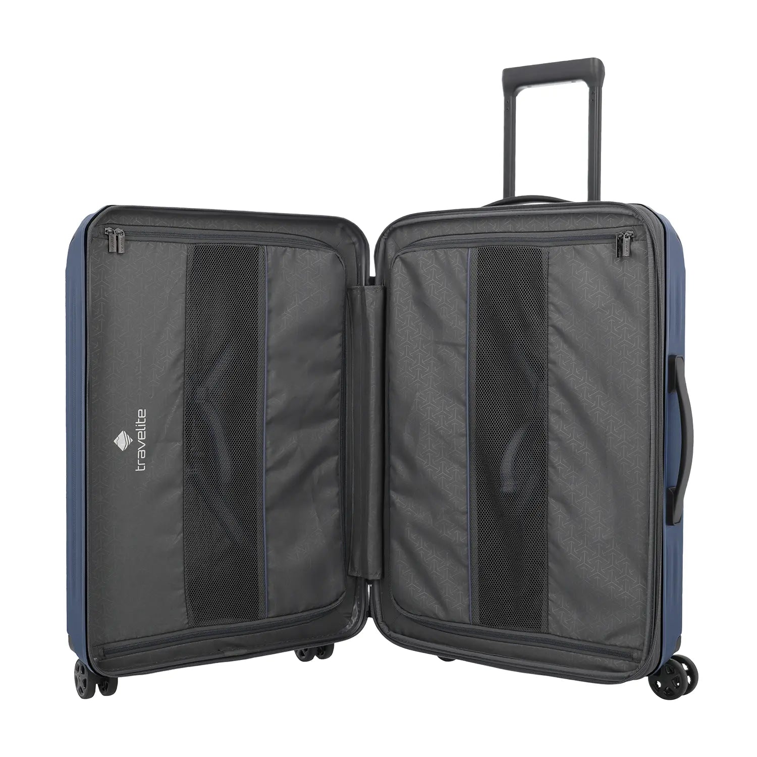 Travelite Dynamiic 4-Rollen Trolley M 66 cm - Denimblue