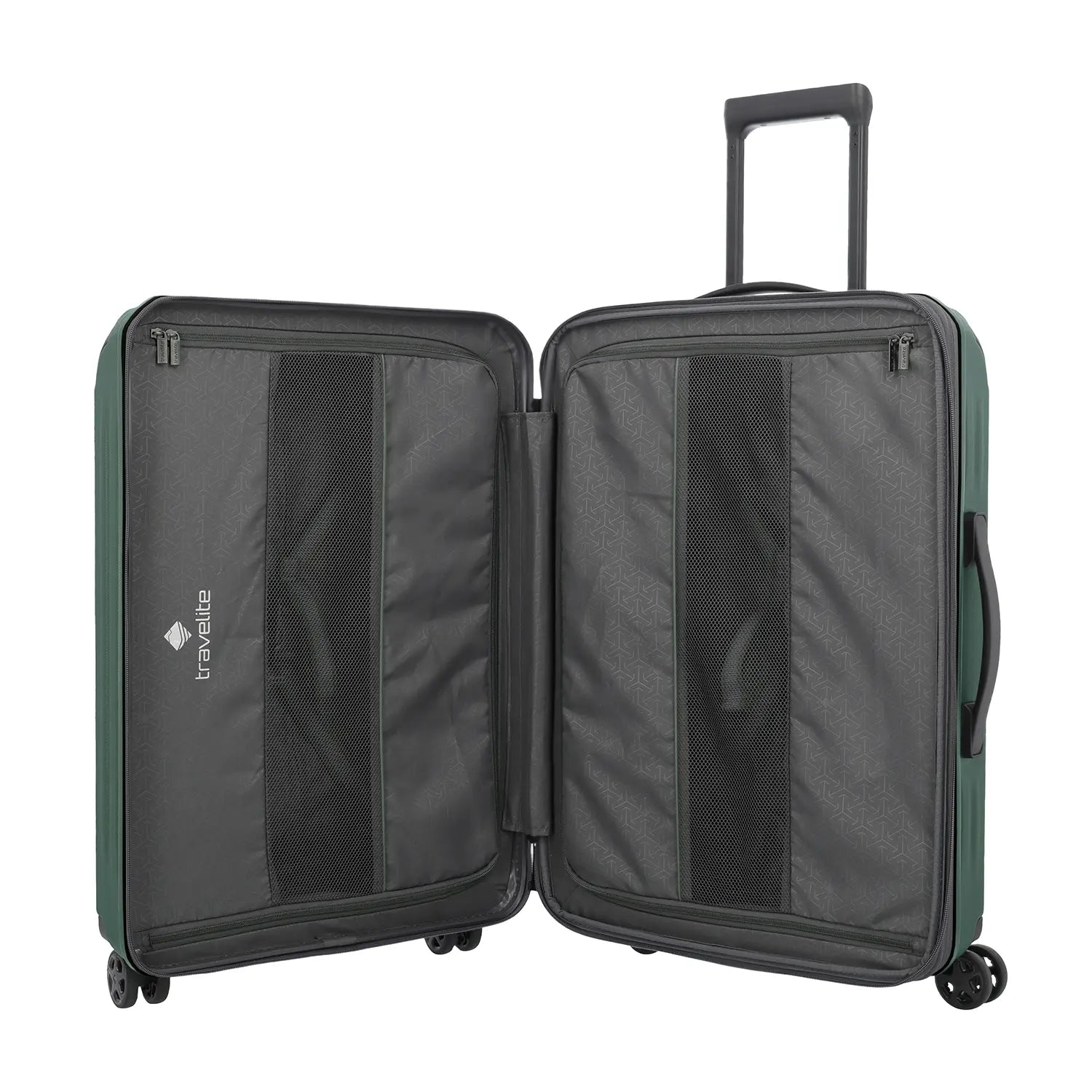 Travelite Dynamiic 4-Rollen Trolley M 66 cm - Grün