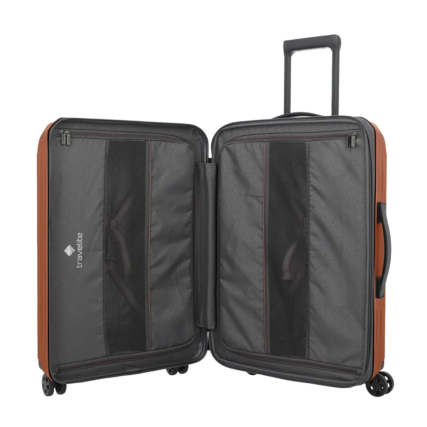 Travelite Dynamiic 4-wheel trolley M 66 cm - copper