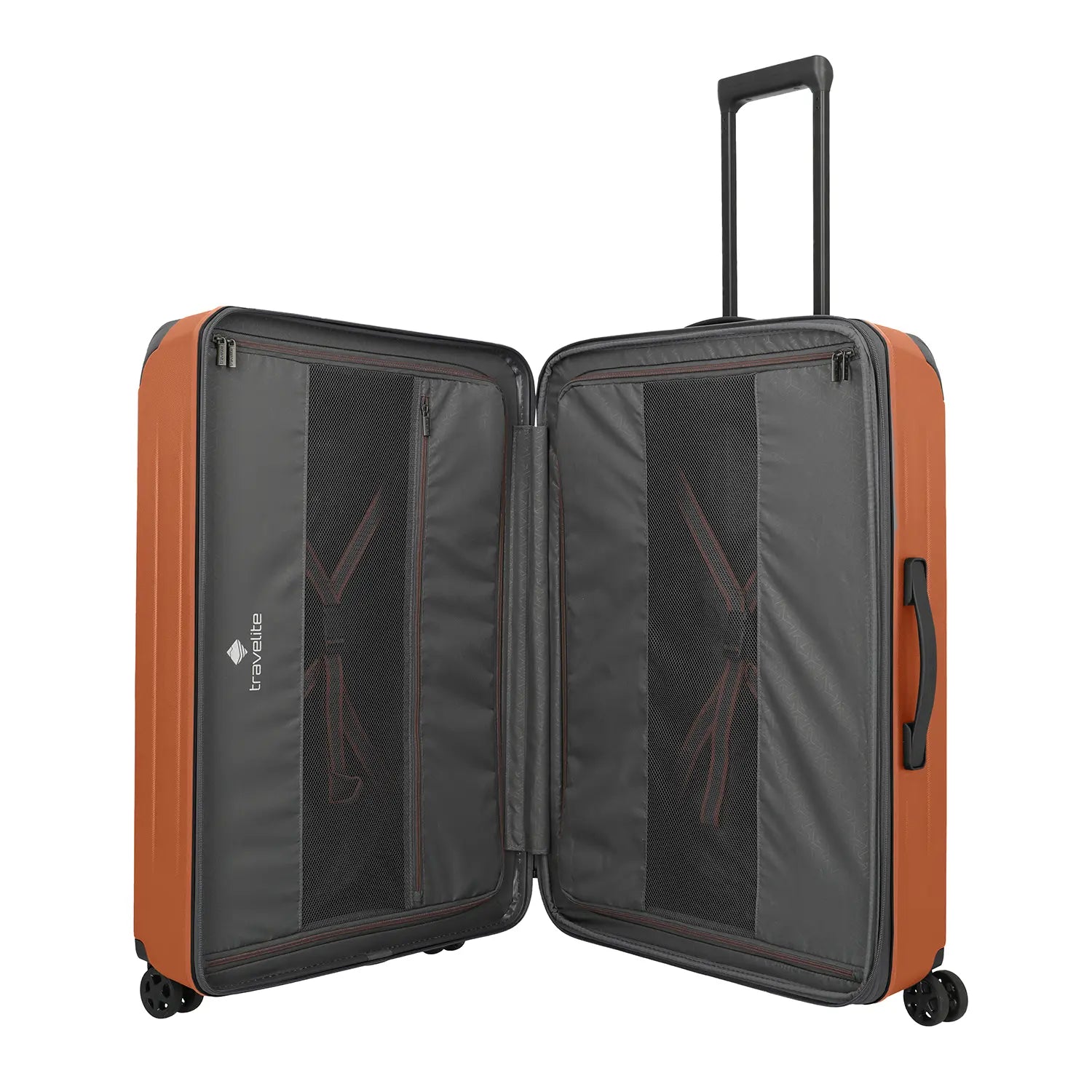 Travelite Dynamiic 4-Rollen Trolley L 76 cm - Kupfer