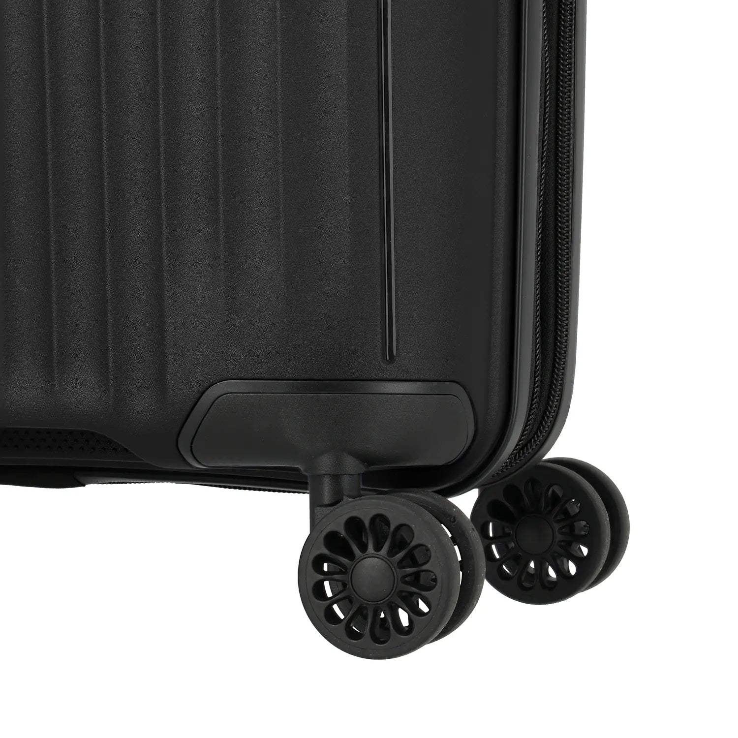 Travelite Skymate 4-Rollen Kabinentrolley Schwarz – stilvolles Handgepäck für Business und Reisen mit Doppelrollen