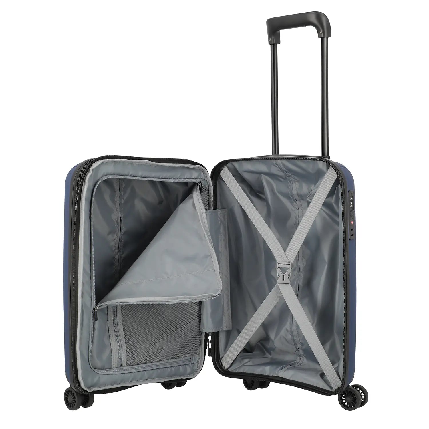 Travelite Skymate 4-wheel cabin trolley 55 cm - navy