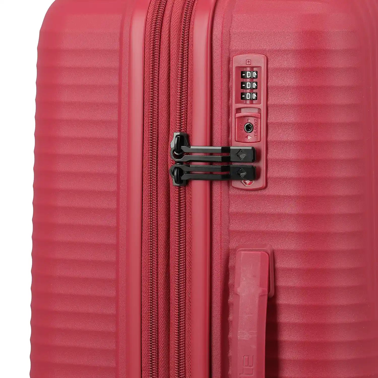 Travelite Air Stripe 4-Rollen Trolley M exp. 66 cm - Red
