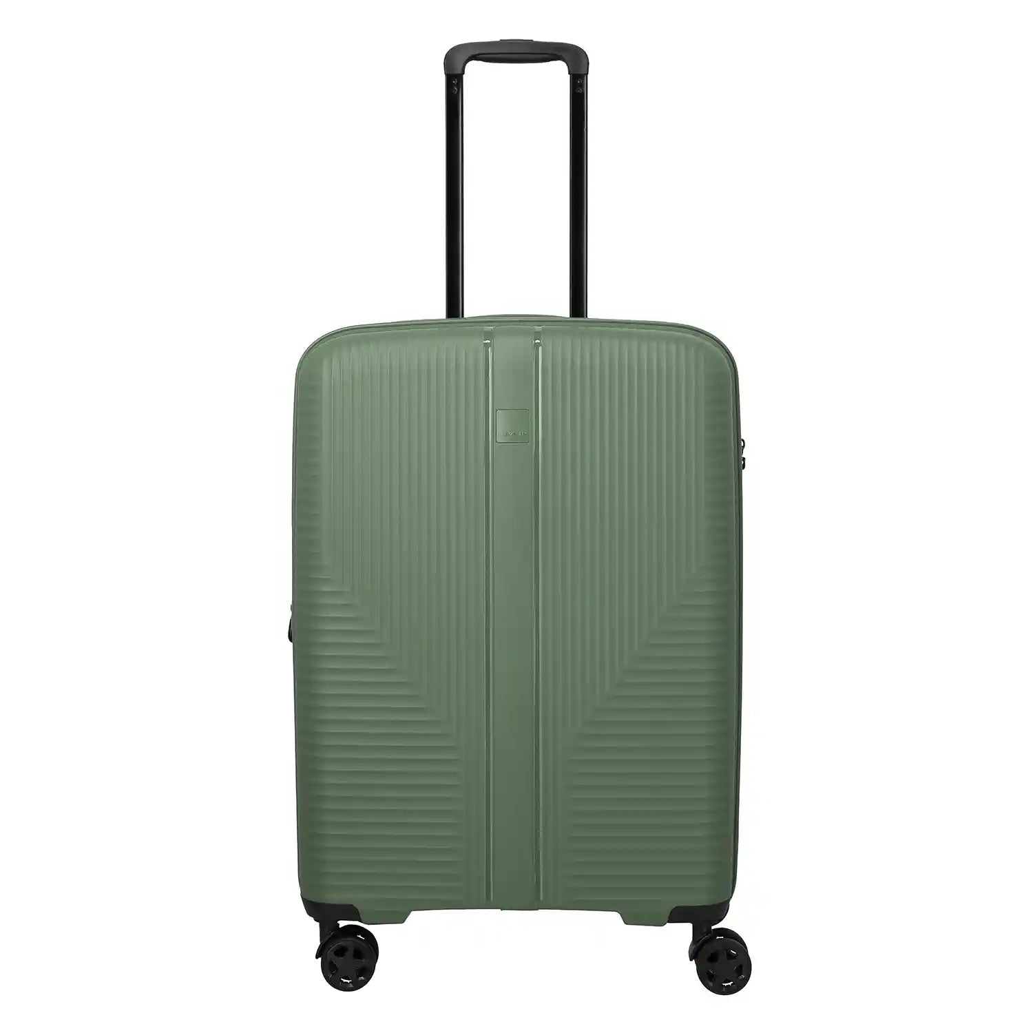 Travelite Air Stripe 4-Rollen Trolley M exp. 66 cm - Green