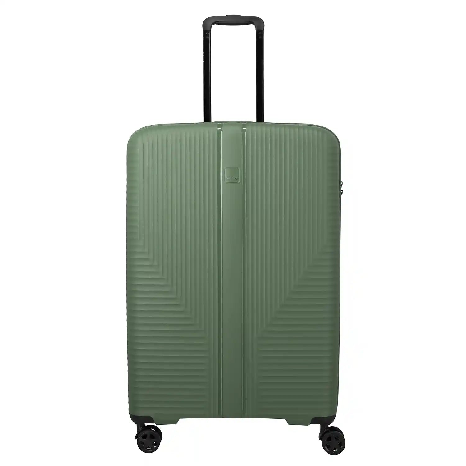 Travelite Air Stripe 4-Rollen Trolley L 77 cm - Green