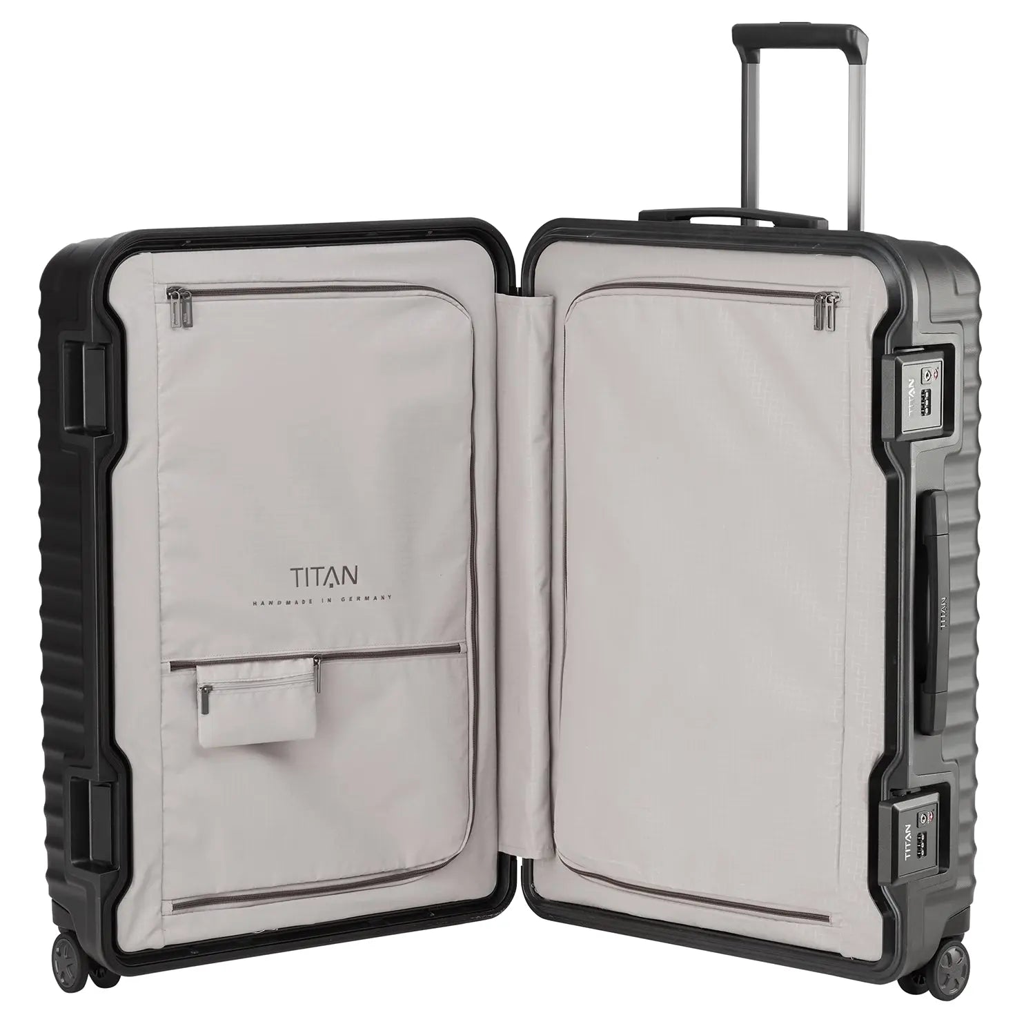Titan Litron Frame 4w Trolley L - Schwarz Titan