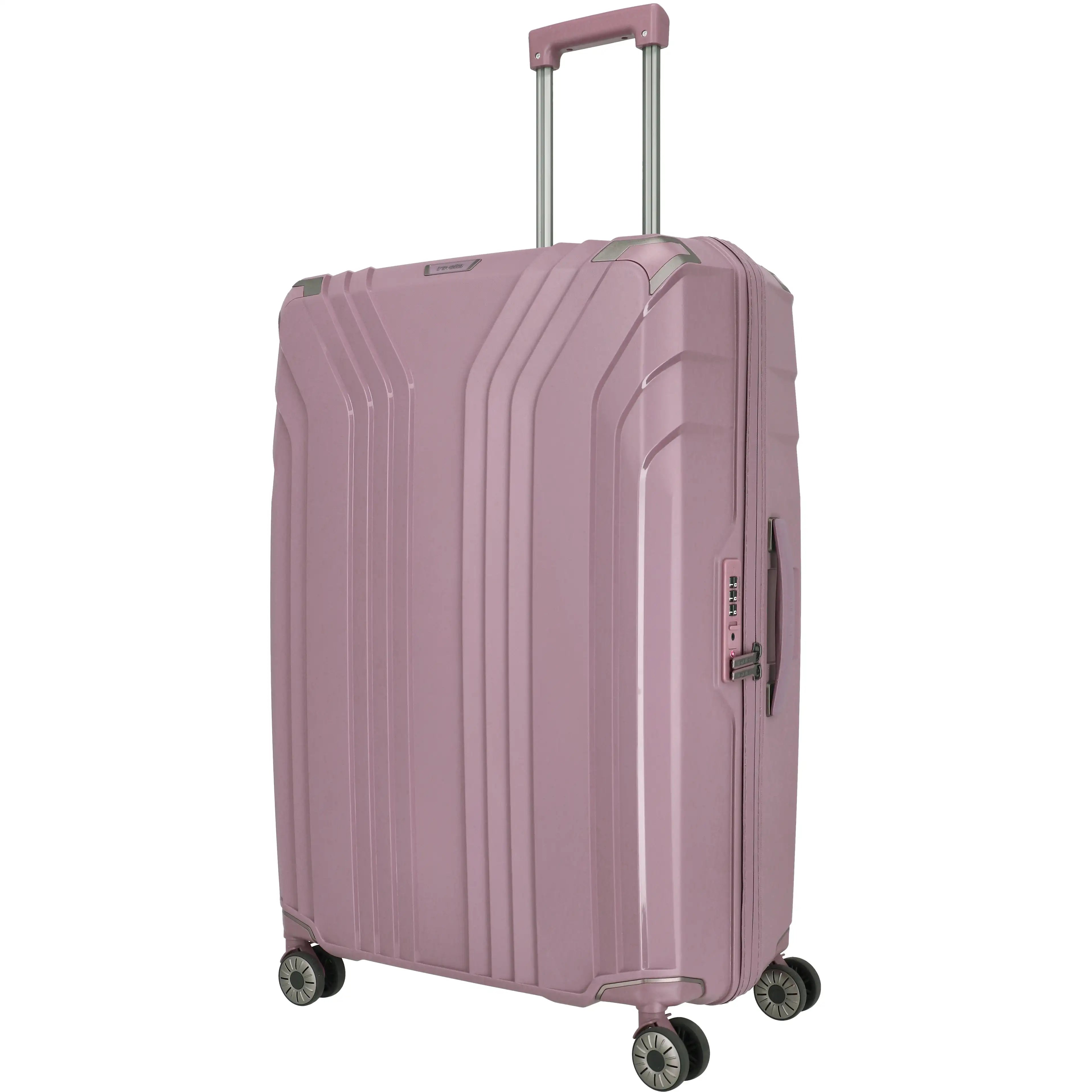 Travelite Elvaa 4-Rollen Trolley 76 cm - Rose