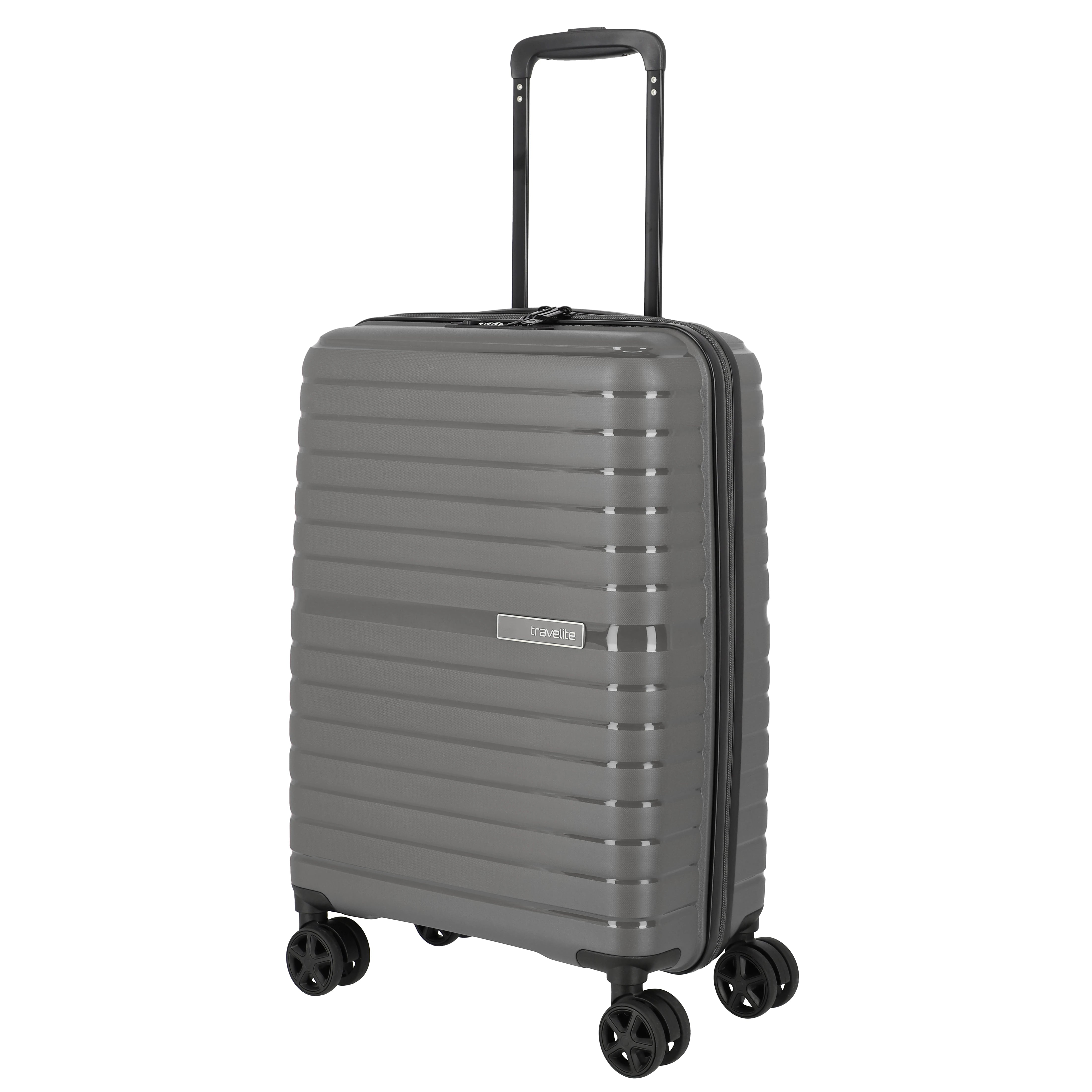 Travelite Trient 4-Rollen Kabinentrolley S 55 cm - Anthrazit