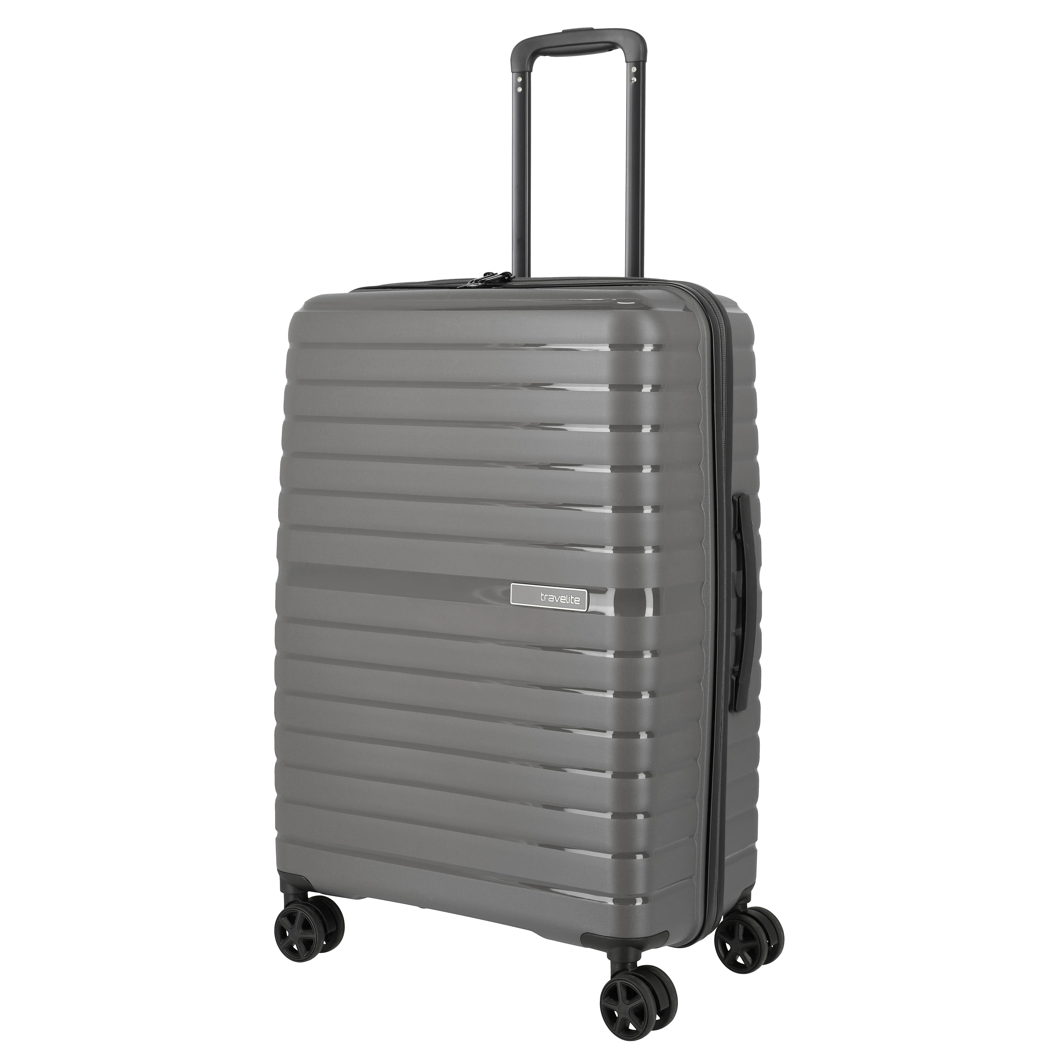 Travelite Trient 4-Rollen Trolley M 66 cm - Anthrazit