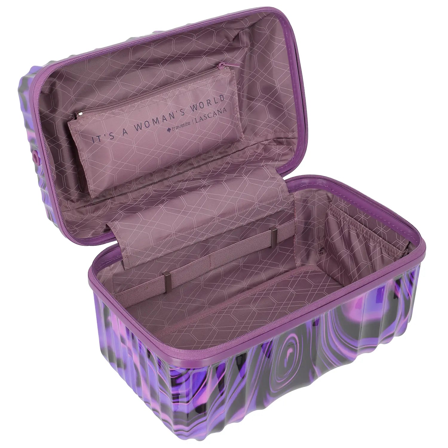 Innenansicht Travelite Lascana Edition Beautycase 38 cm – cleveres Innenfach für Kosmetik und Accessoires