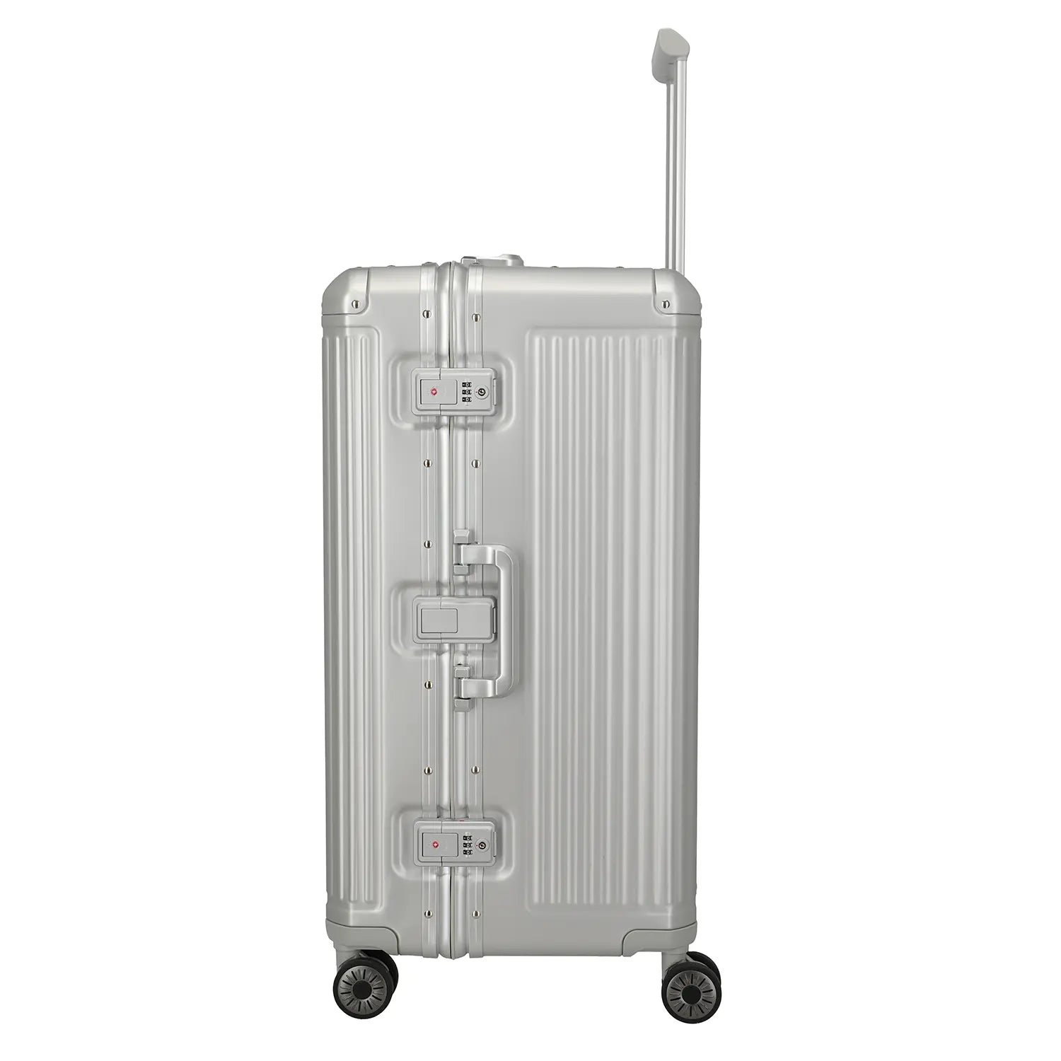 Travelite Next 4-wheel trunk L 76 cm - silver